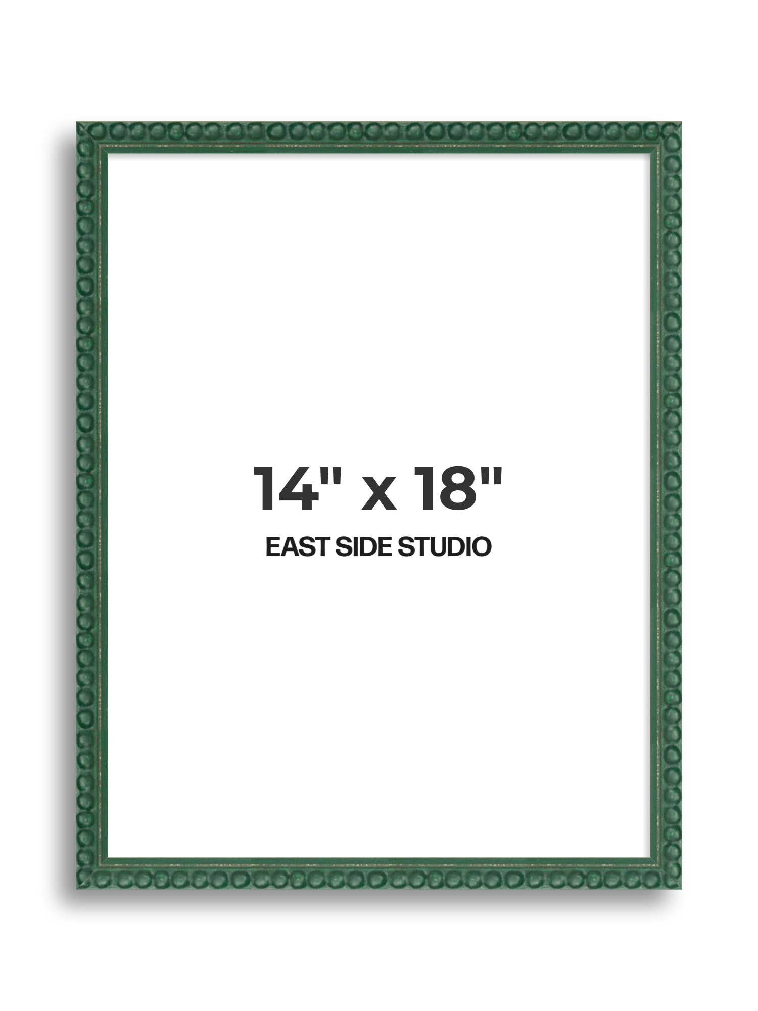 Dark Green Bobbin 14" x 18" picture frame