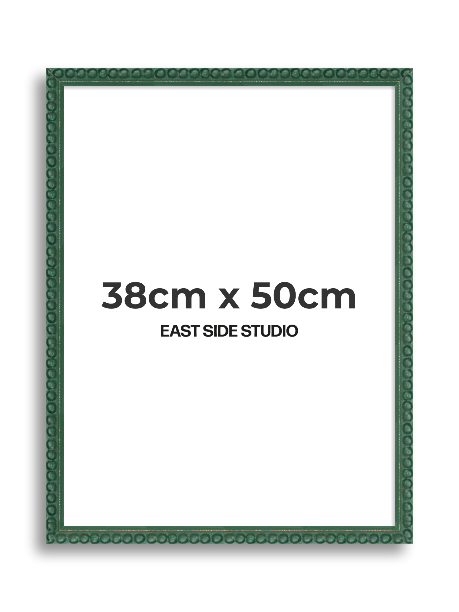 Dark Green Bobbin 38cm x 50cm picture frame