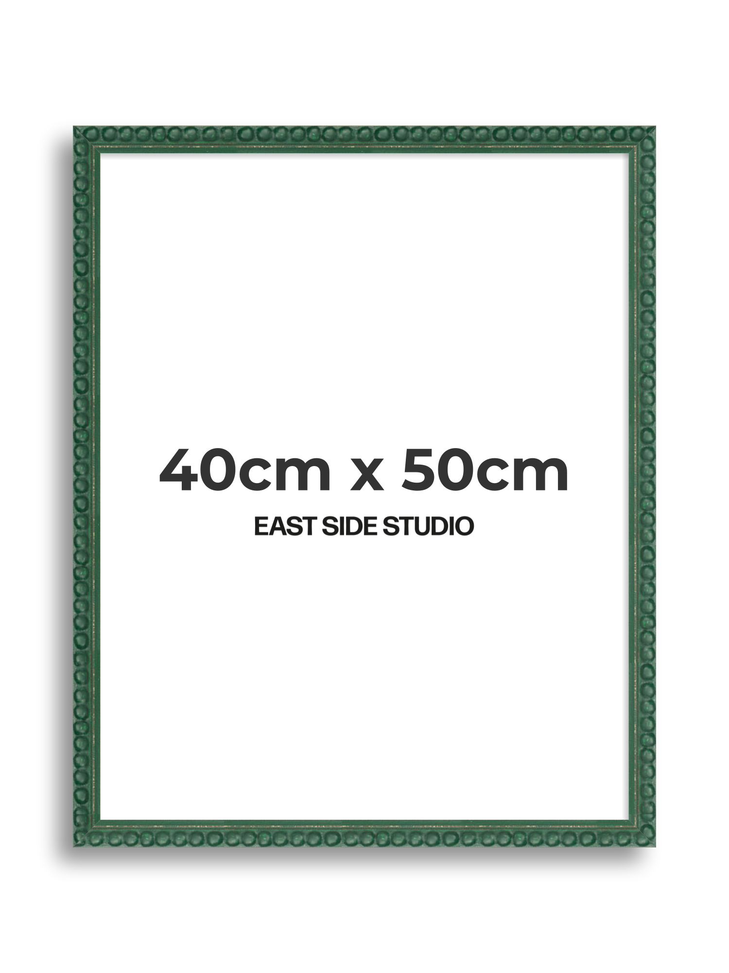 Dark Green Bobbin 40cm x 50cm picture frame