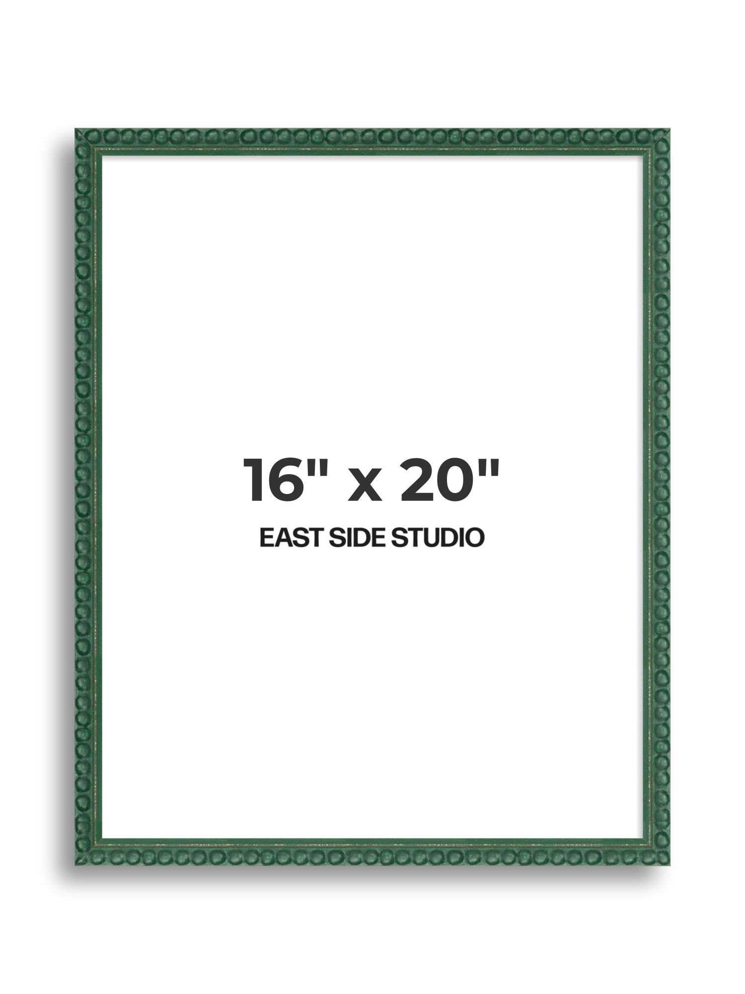 Dark Green Bobbin 16" x 20" picture frame