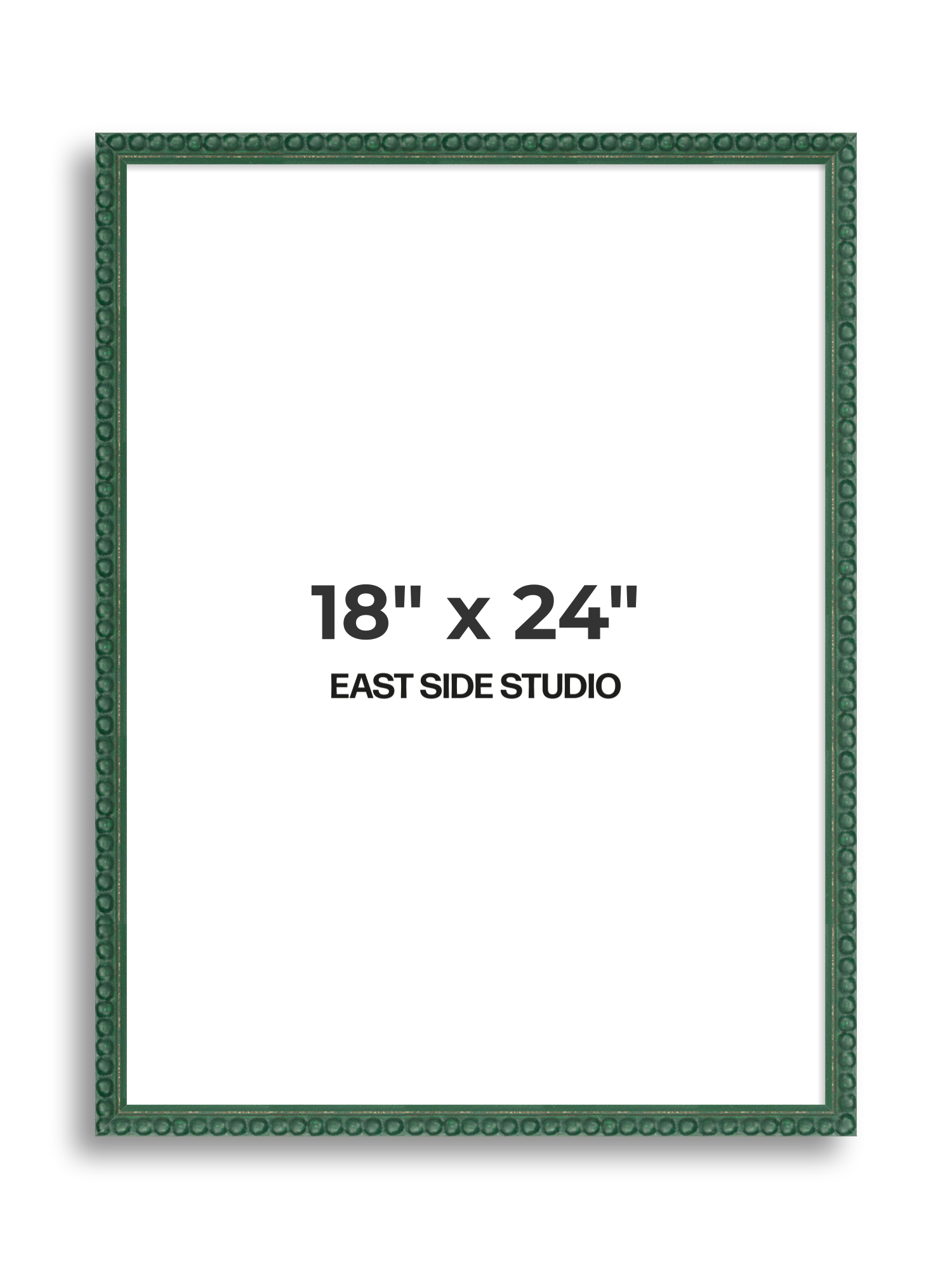 Dark Green Bobbin 18" x 24" picture frame