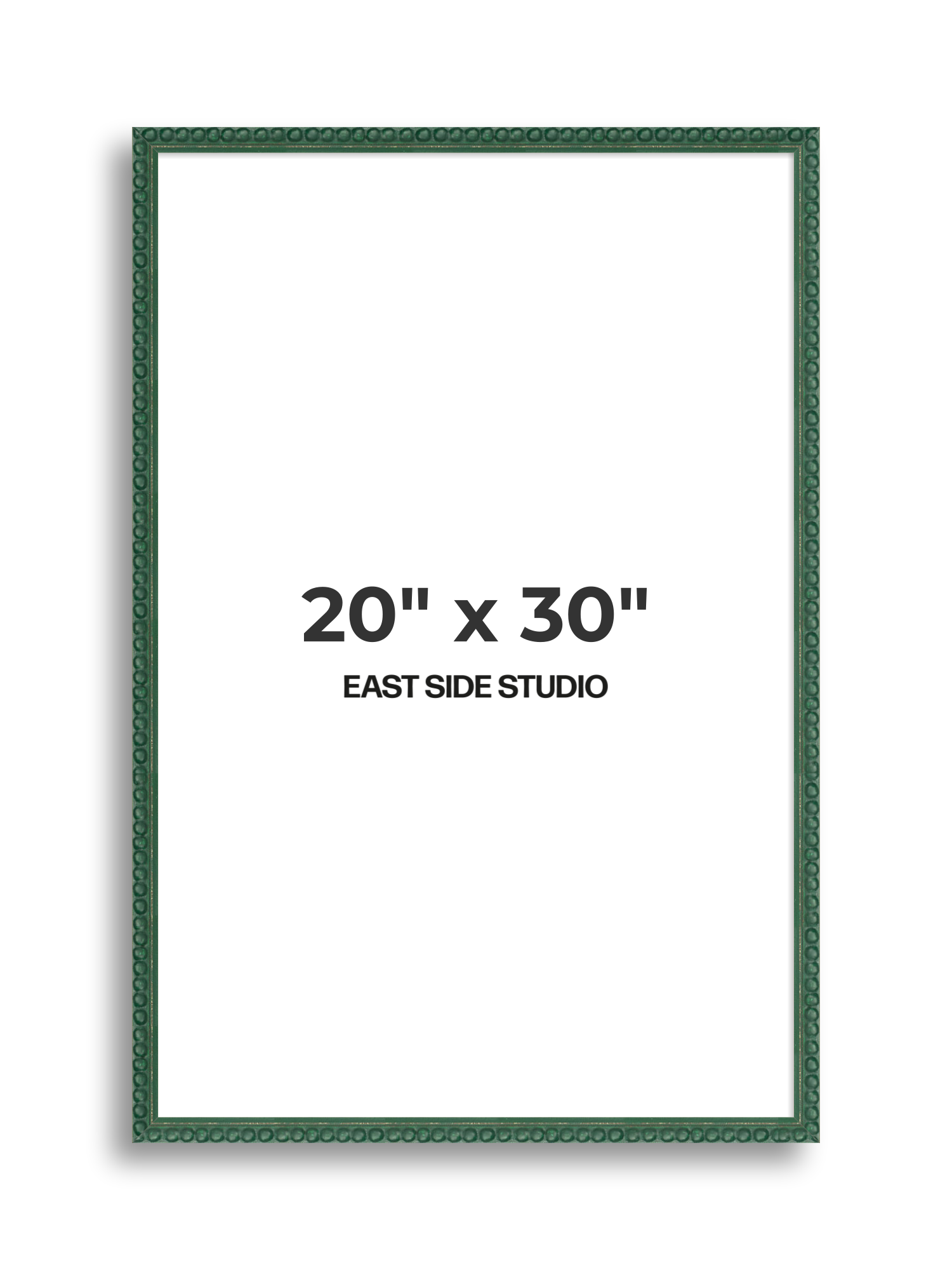Dark Green Bobbin 20" x 30" picture frame