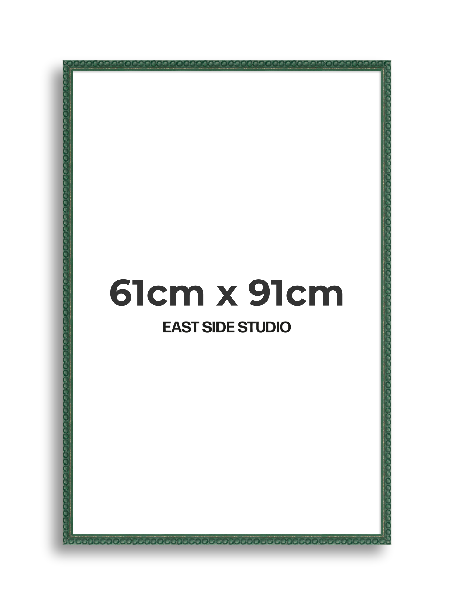 Dark Green Bobbin 61cm x 91cm picture frame