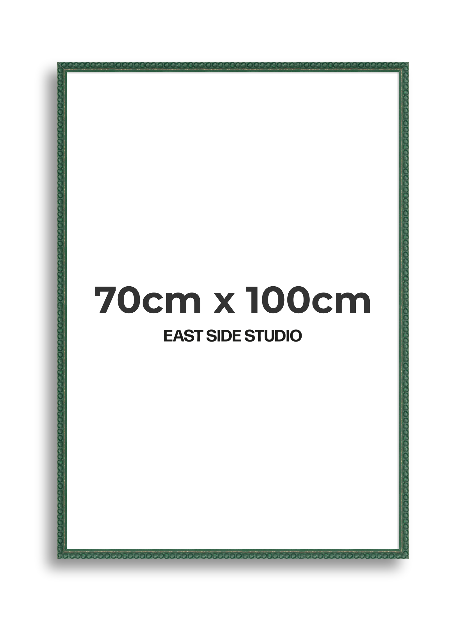 Dark Green Bobbin 70cm x 100cm picture frame