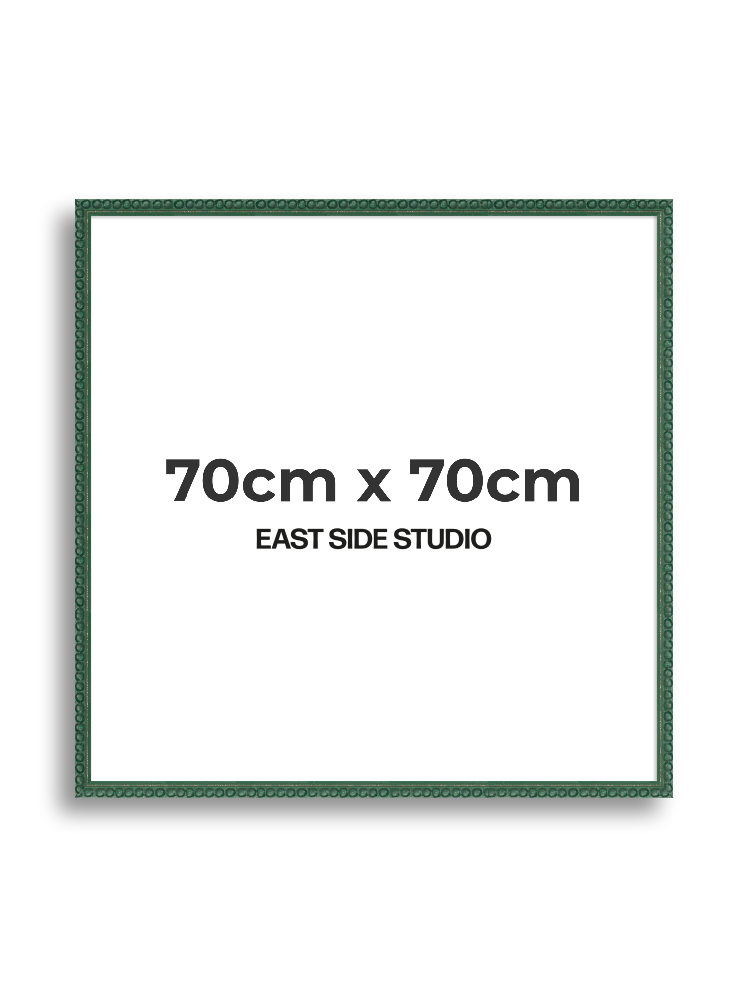 Dark Green Bobbin 70cm x 70cm picture frame