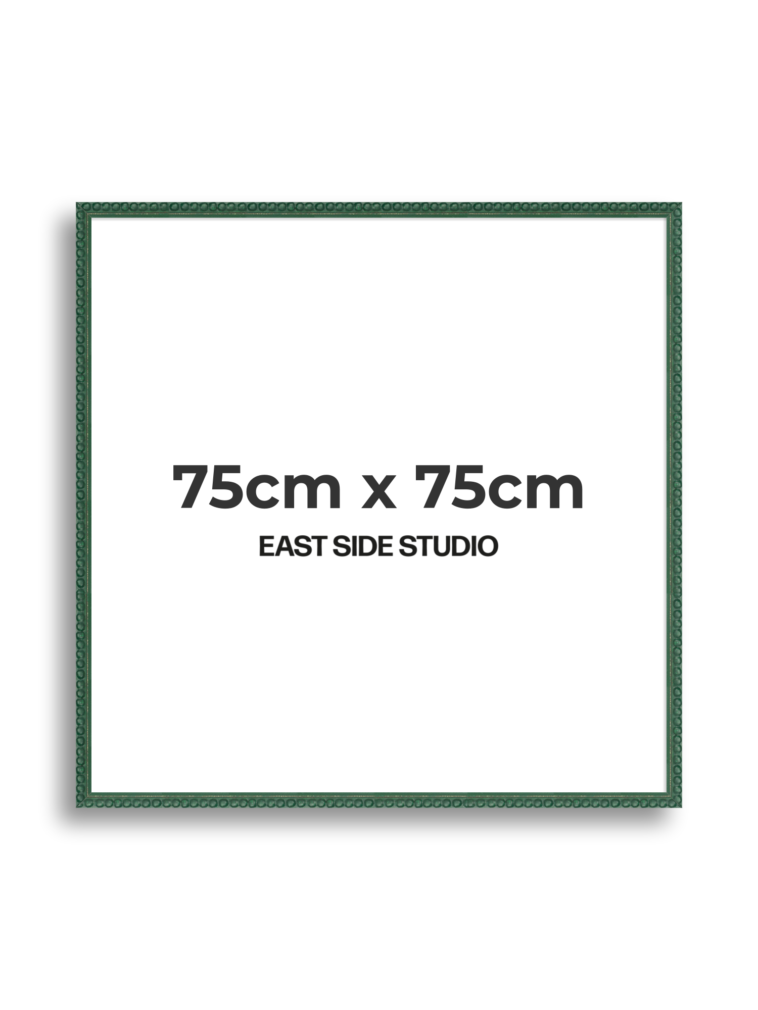 Dark Green Bobbin 75cm x 75cm picture frame