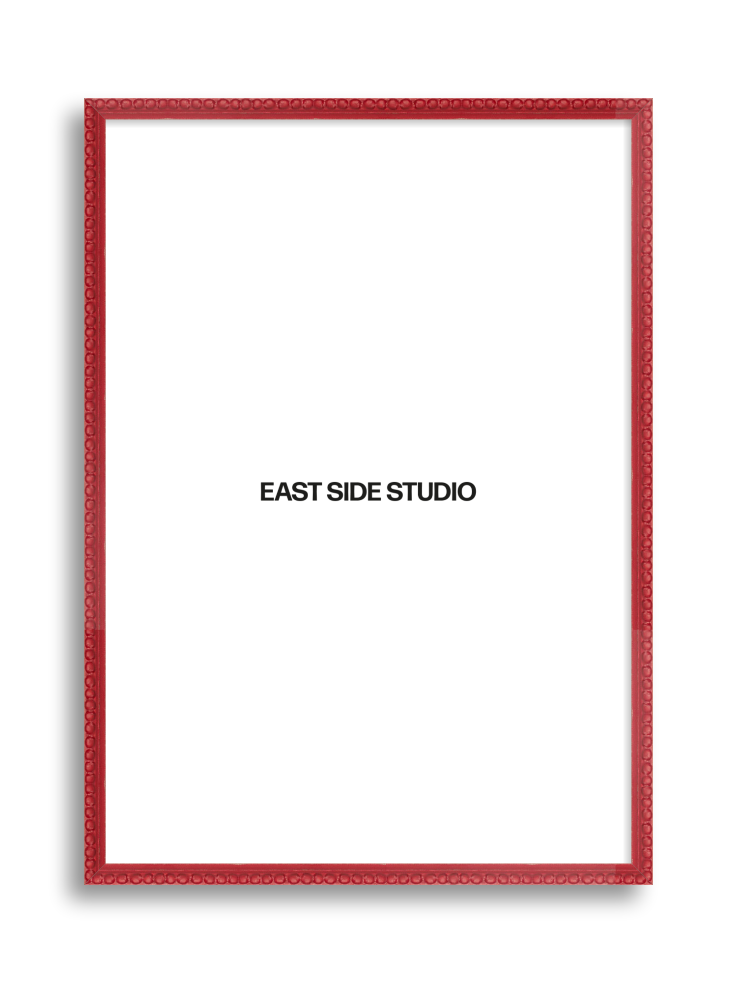 Cherry Red Bobbin picture frame