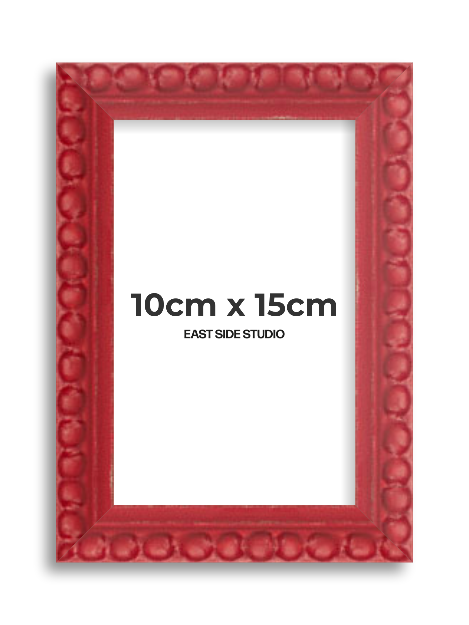 Cherry Red Bobbin 10cm x 15cm picture frame