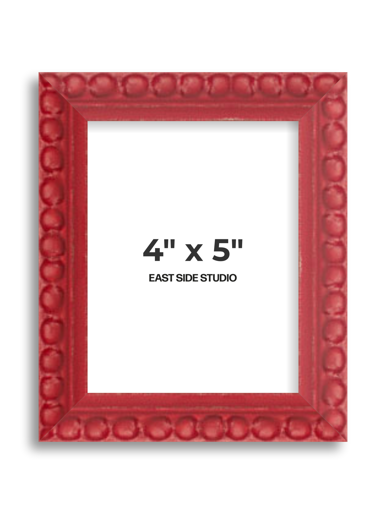 Cherry Red Bobbin 4" x 5" picture frame