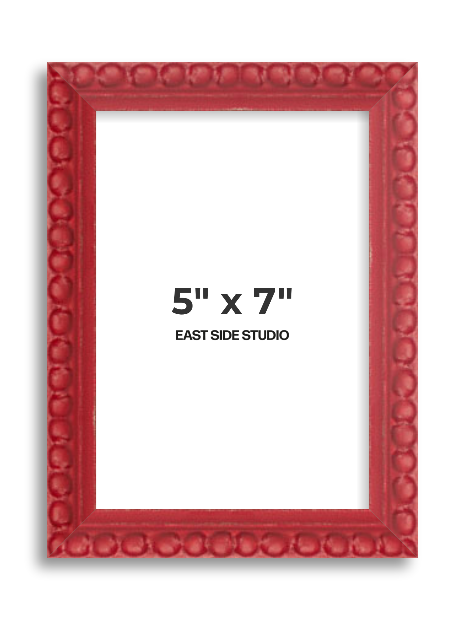 Cherry Red Bobbin 5" x 7" picture frame