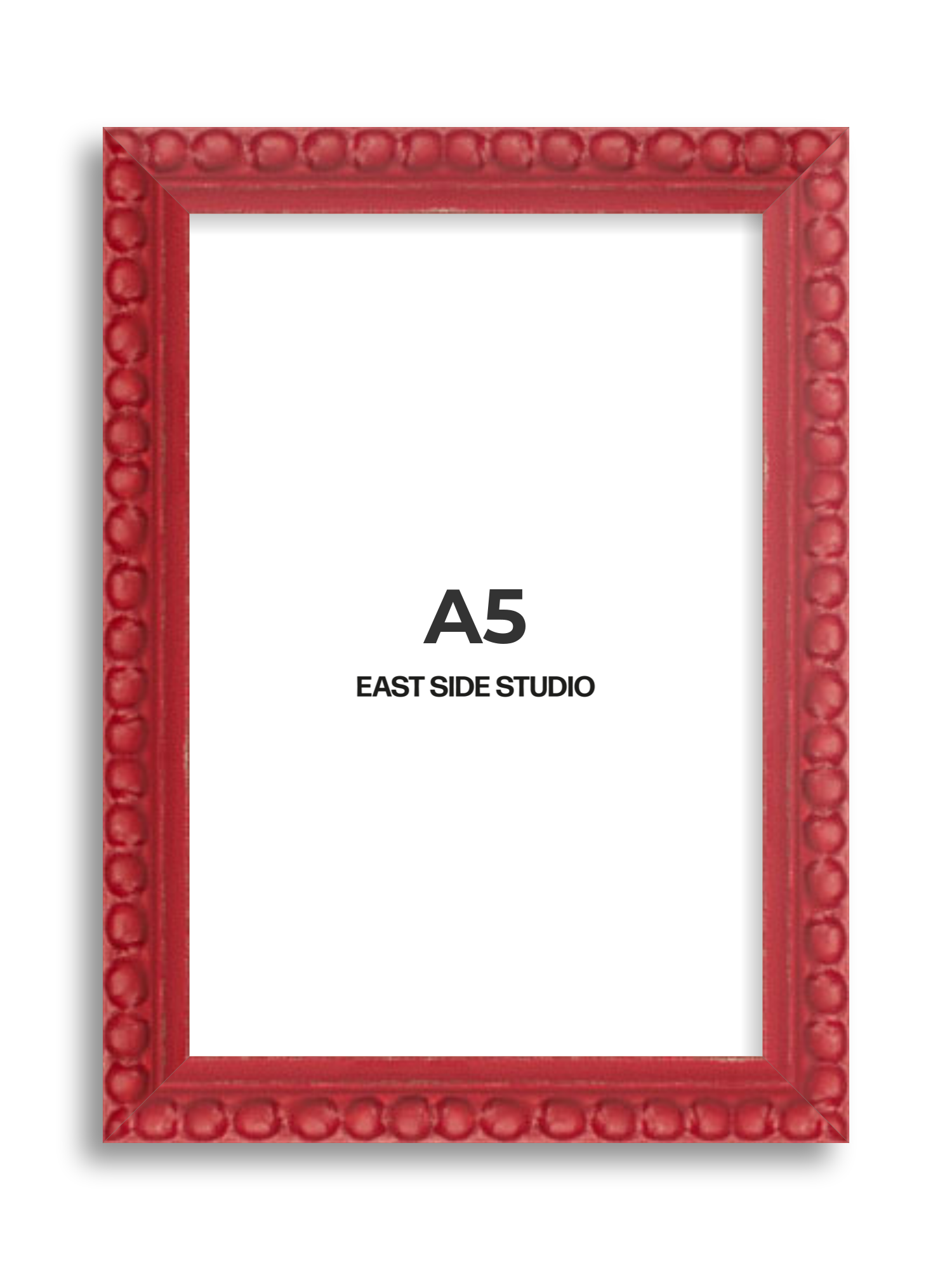 Cherry Red Bobbin A5 picture frame