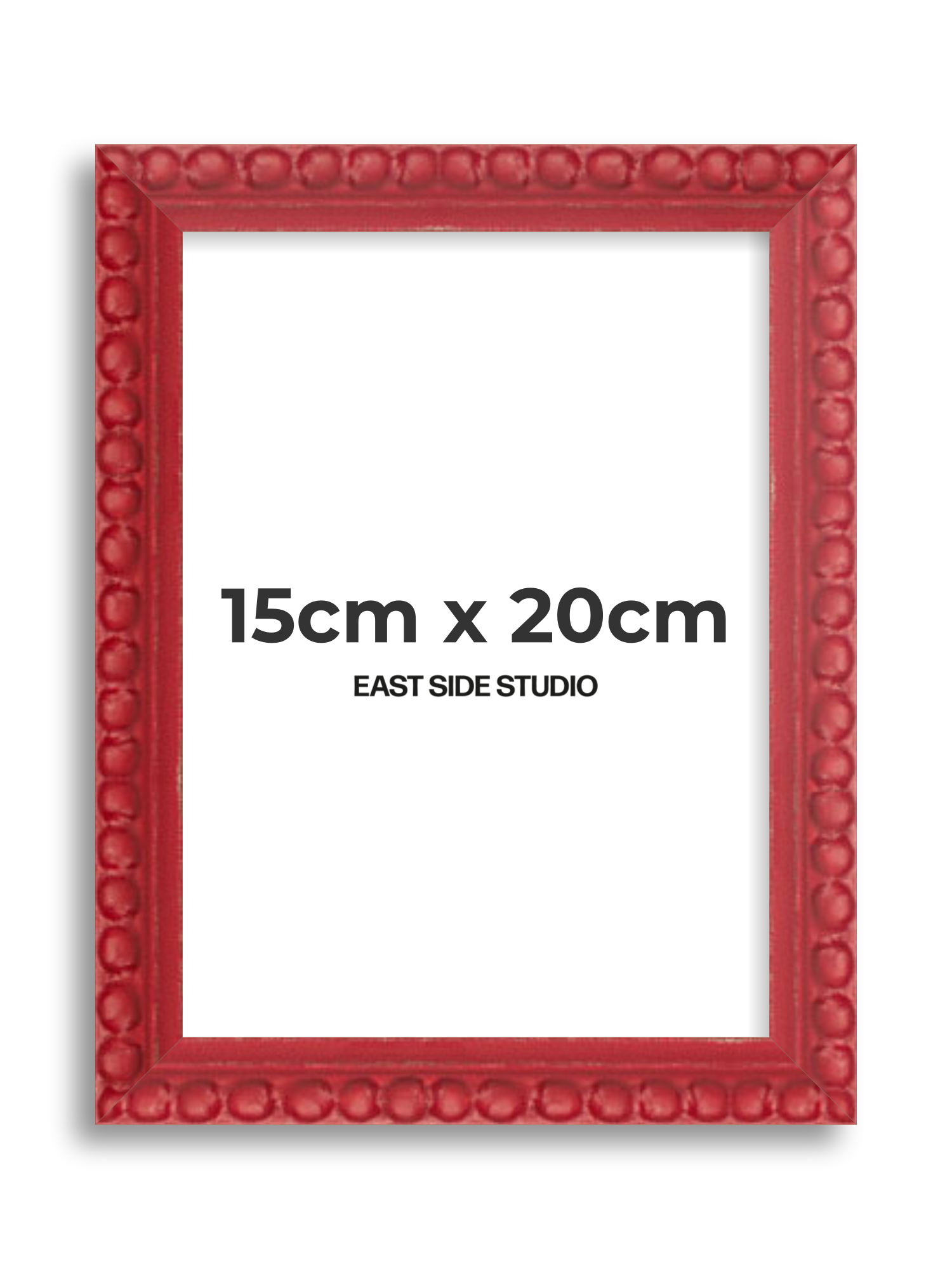 Cherry Red Bobbin 15cm x 20cm picture frame