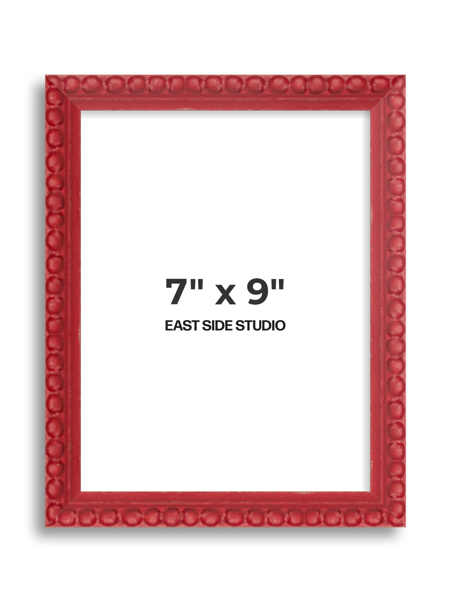 Cherry Red Bobbin 7" x 9" picture frame