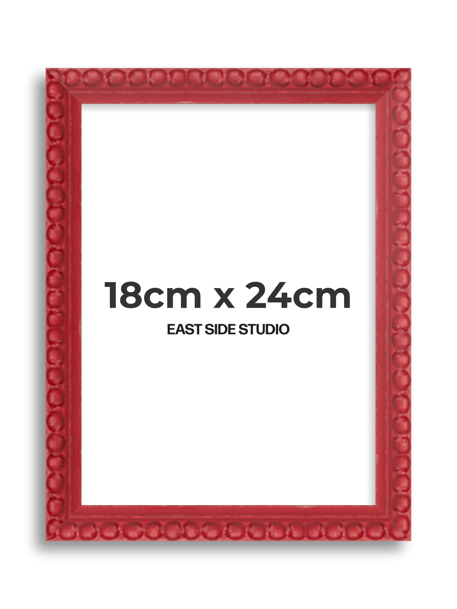 Cherry Red Bobbin 18cm x 24cm picture frame
