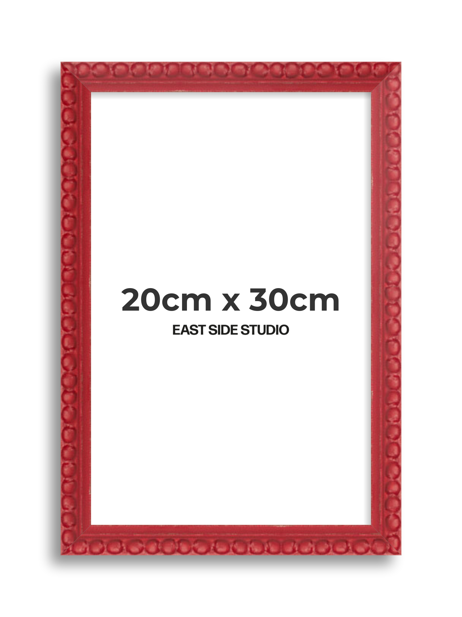 Cherry Red Bobbin 20cm x 30cm picture frame