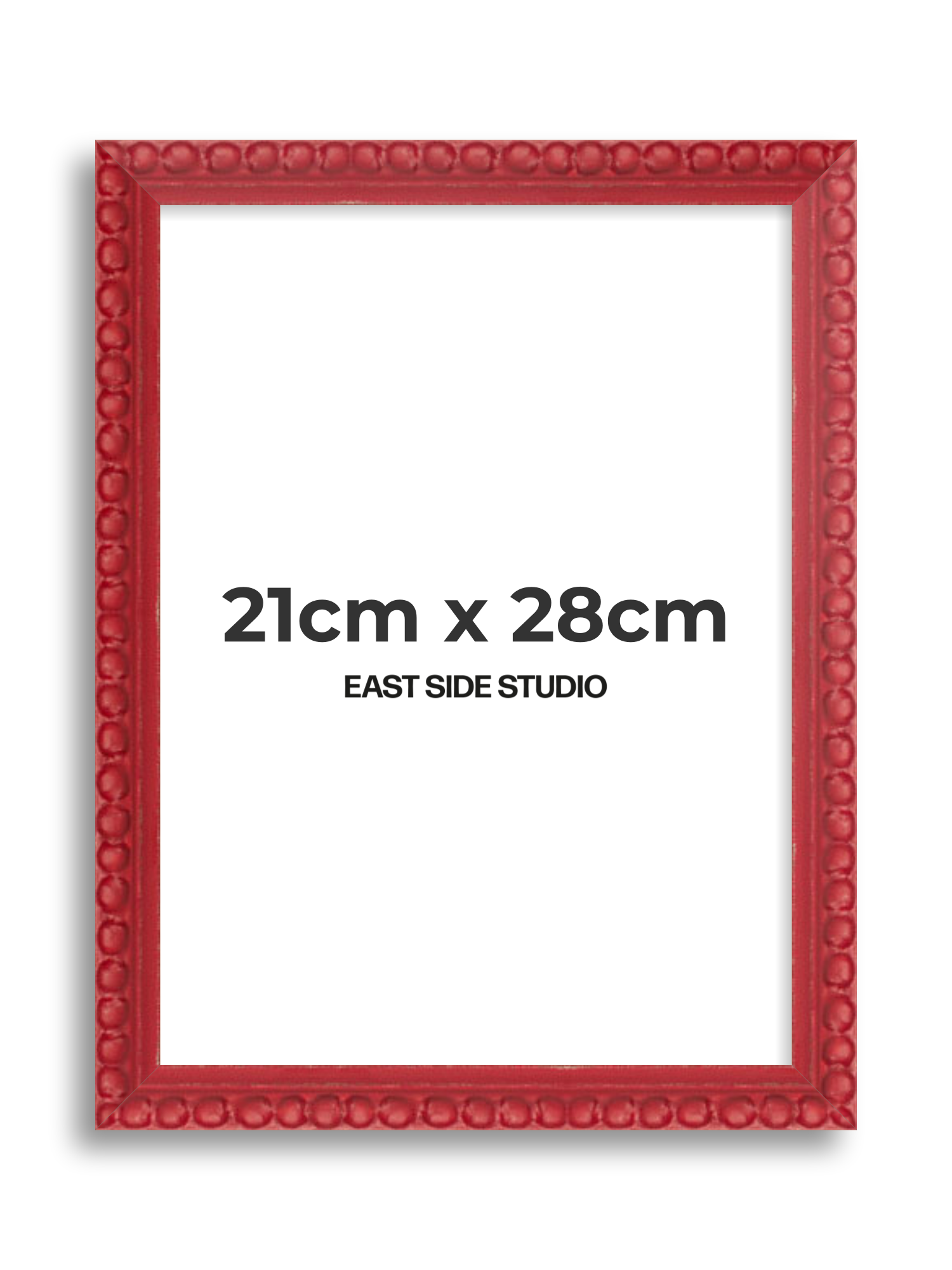 Cherry Red Bobbin 21cm x 28cm picture frame