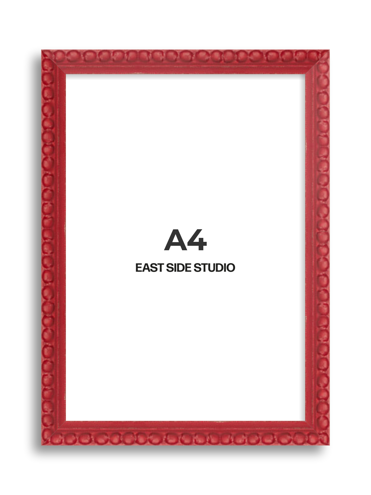 Cherry Red Bobbin A4 picture frame