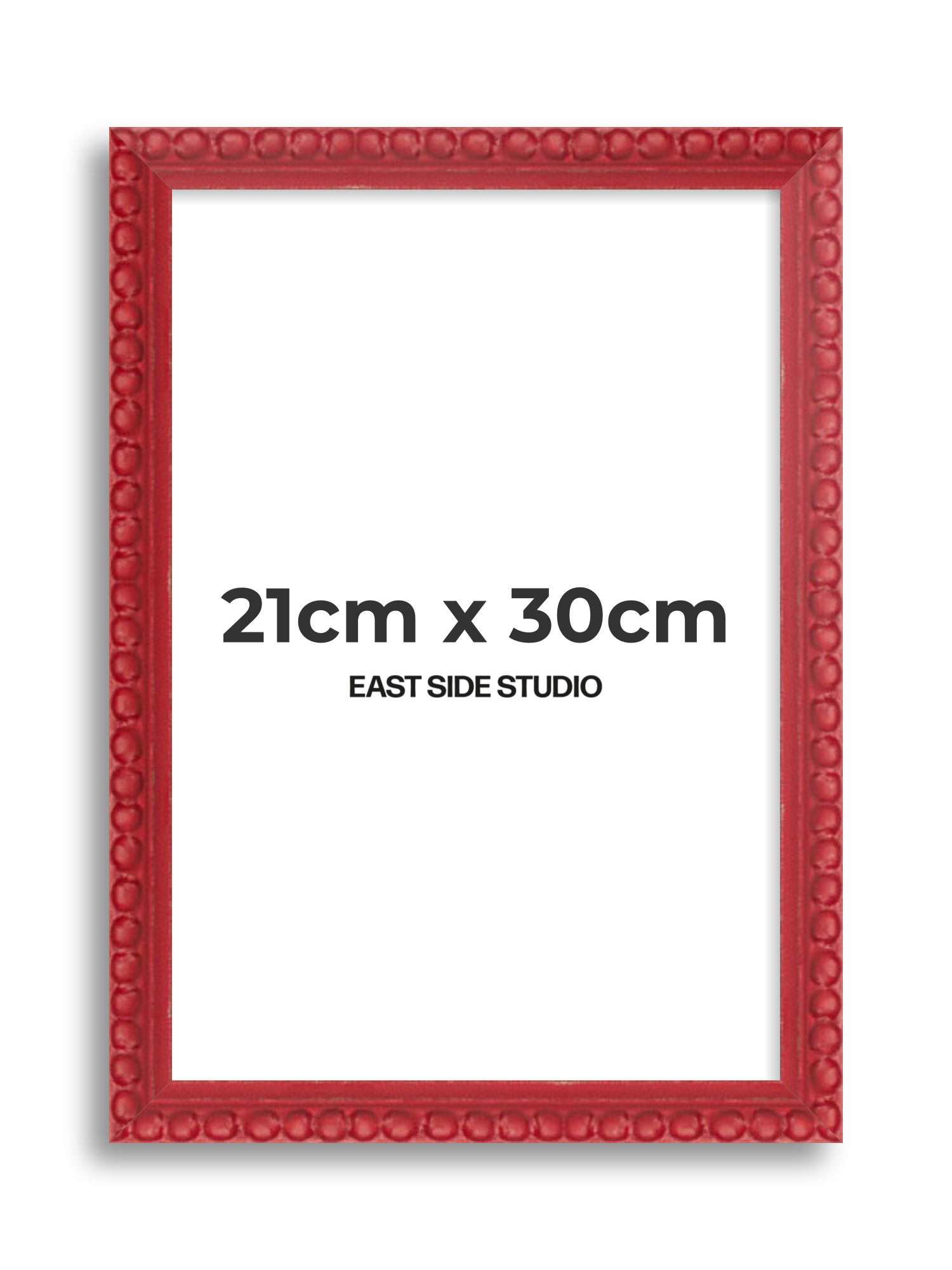 Cherry Red Bobbin 21cm x 30cm picture frame