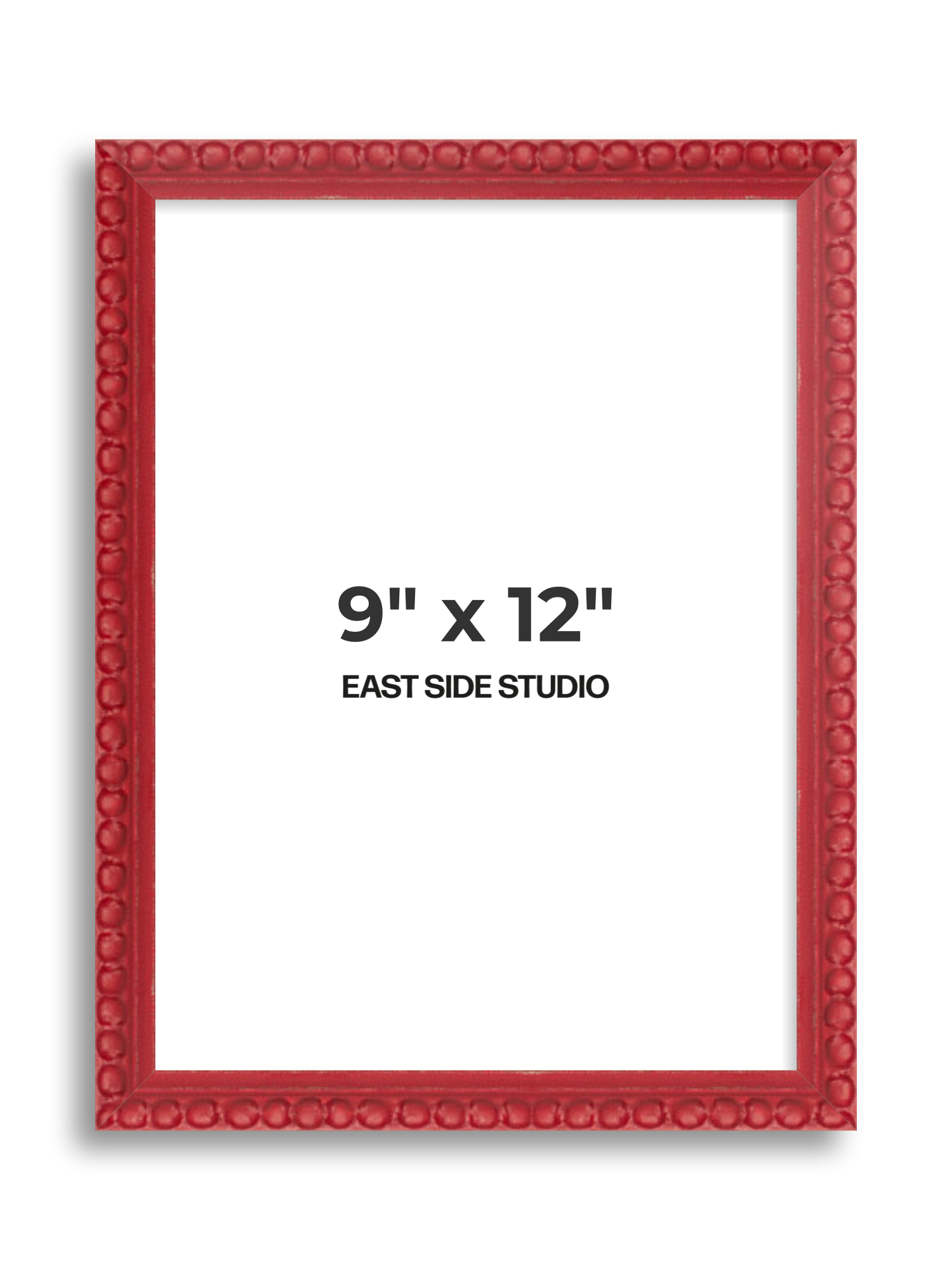 Cherry Red Bobbin 9" x 12" picture frame