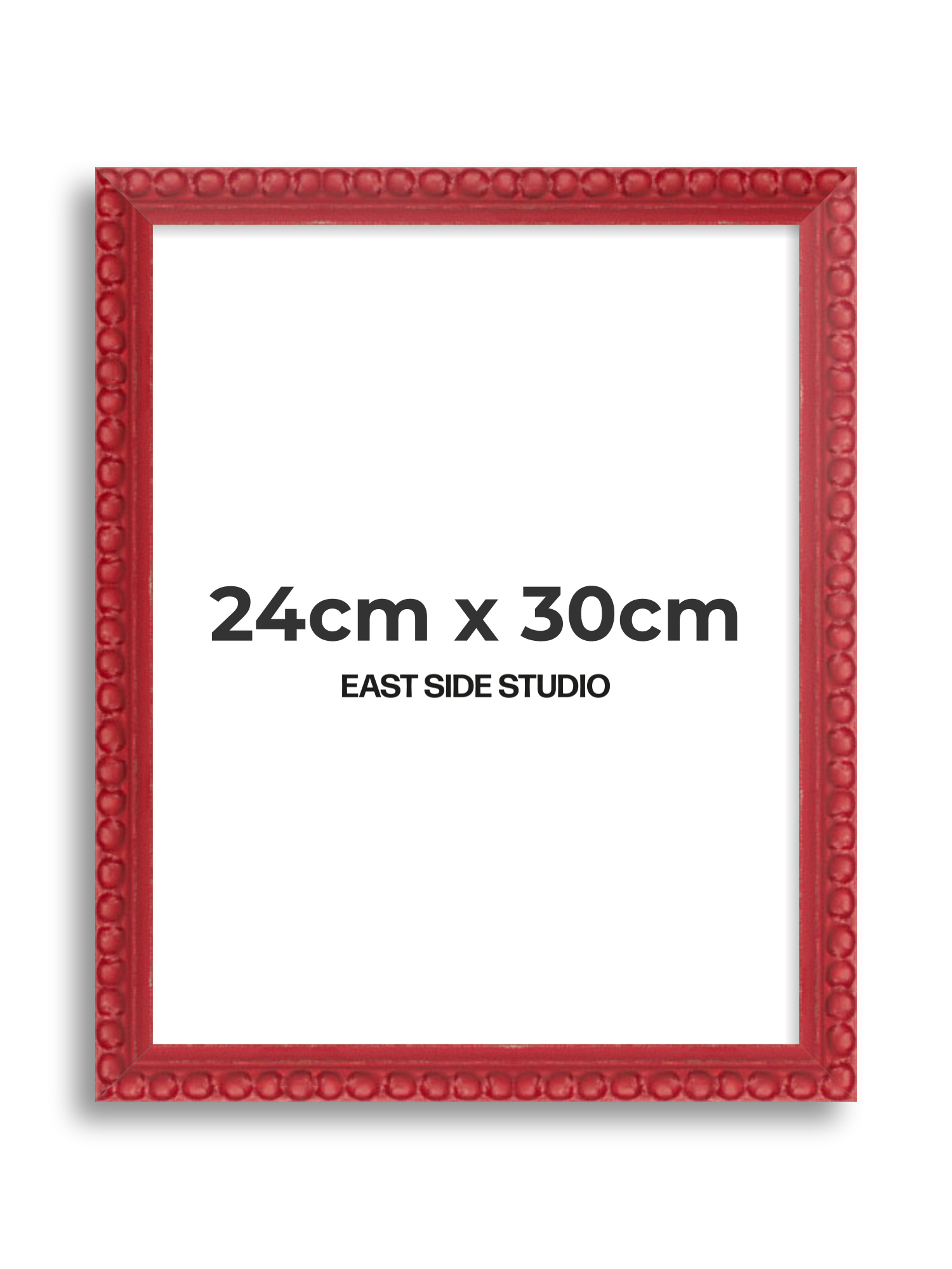 Cherry Red Bobbin 24cm x 30cm picture frame