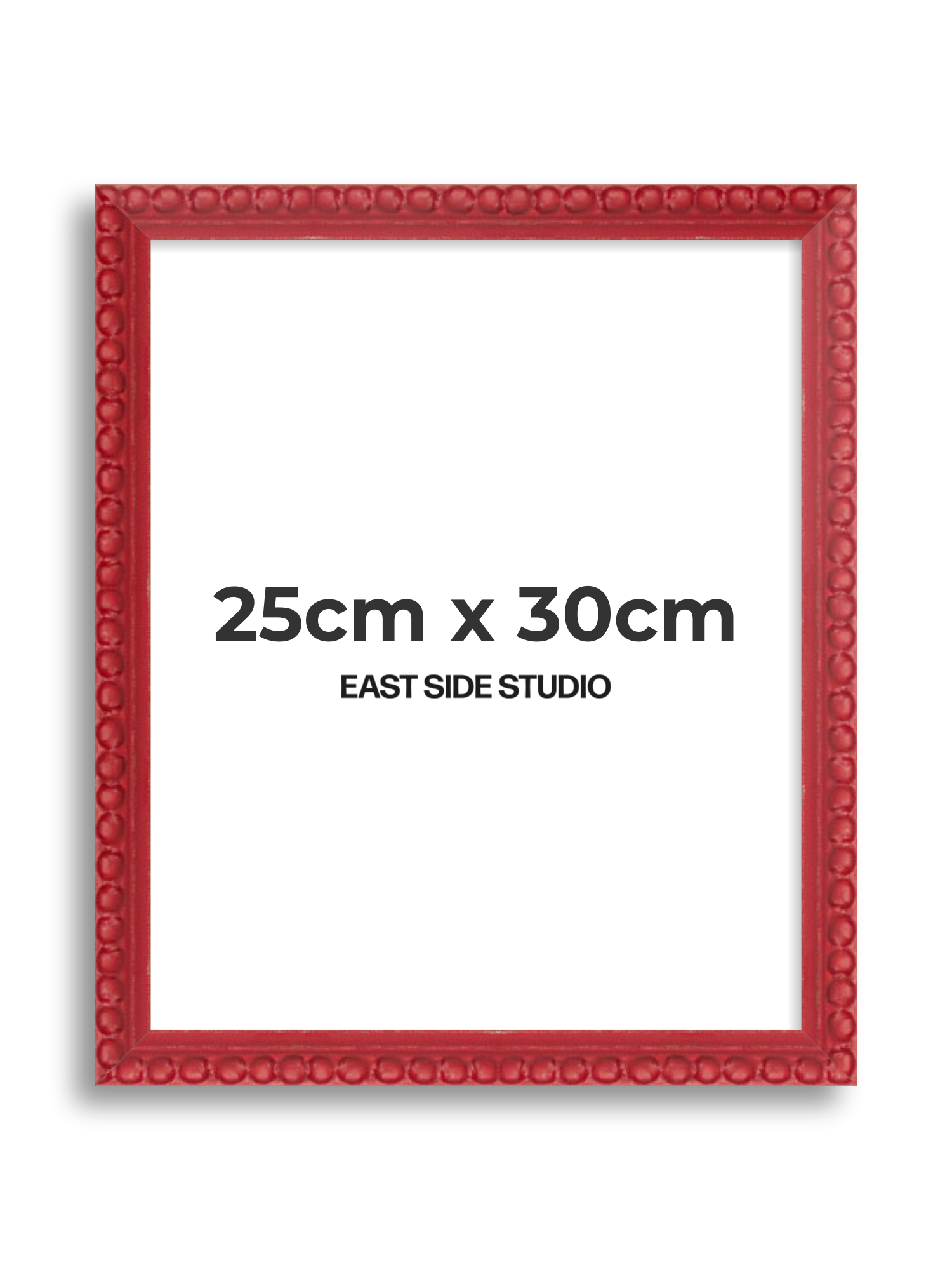 Cherry Red Bobbin 25cm x 30cm picture frame