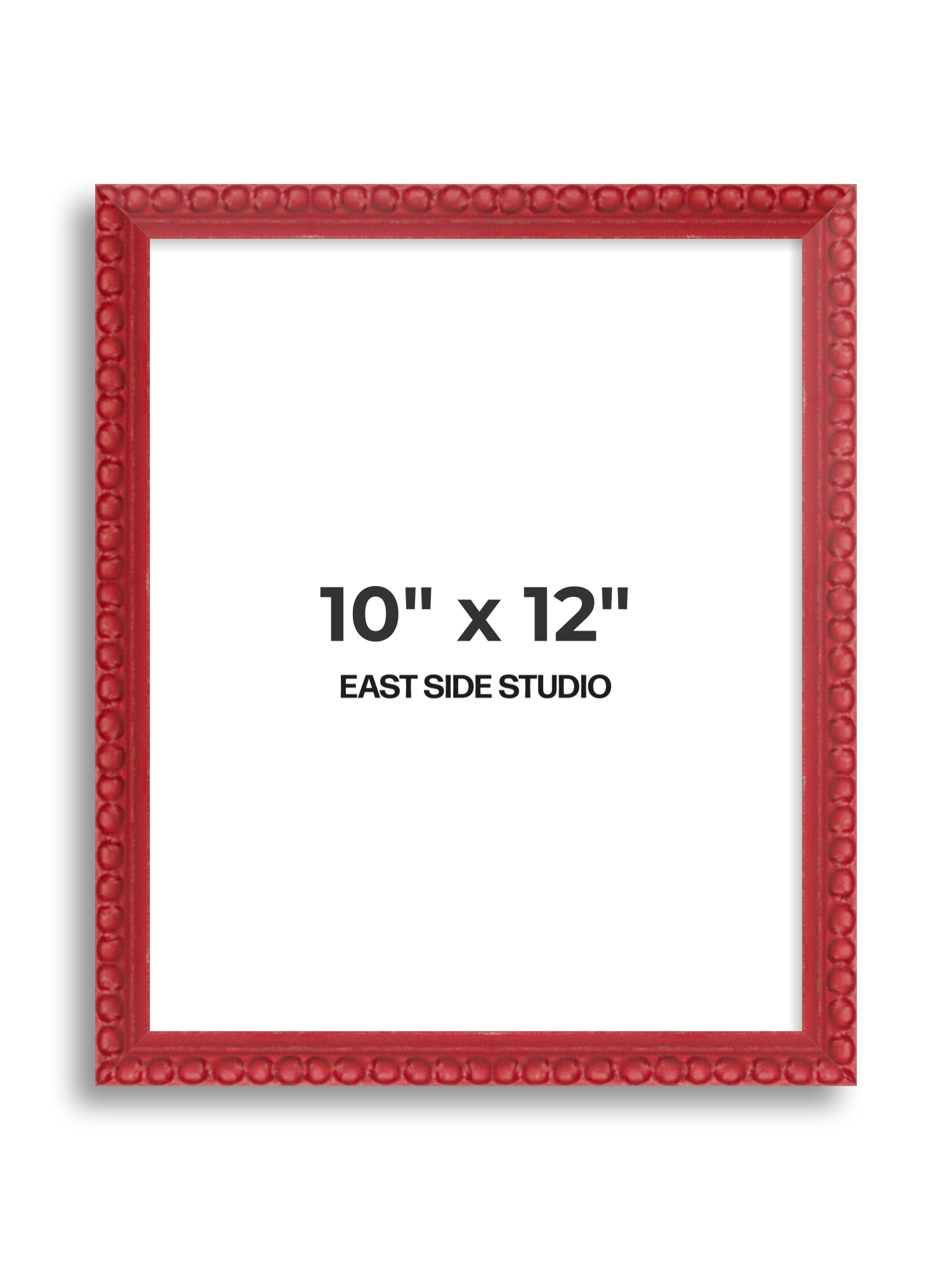 Cherry Red Bobbin 10" x 12" picture frame