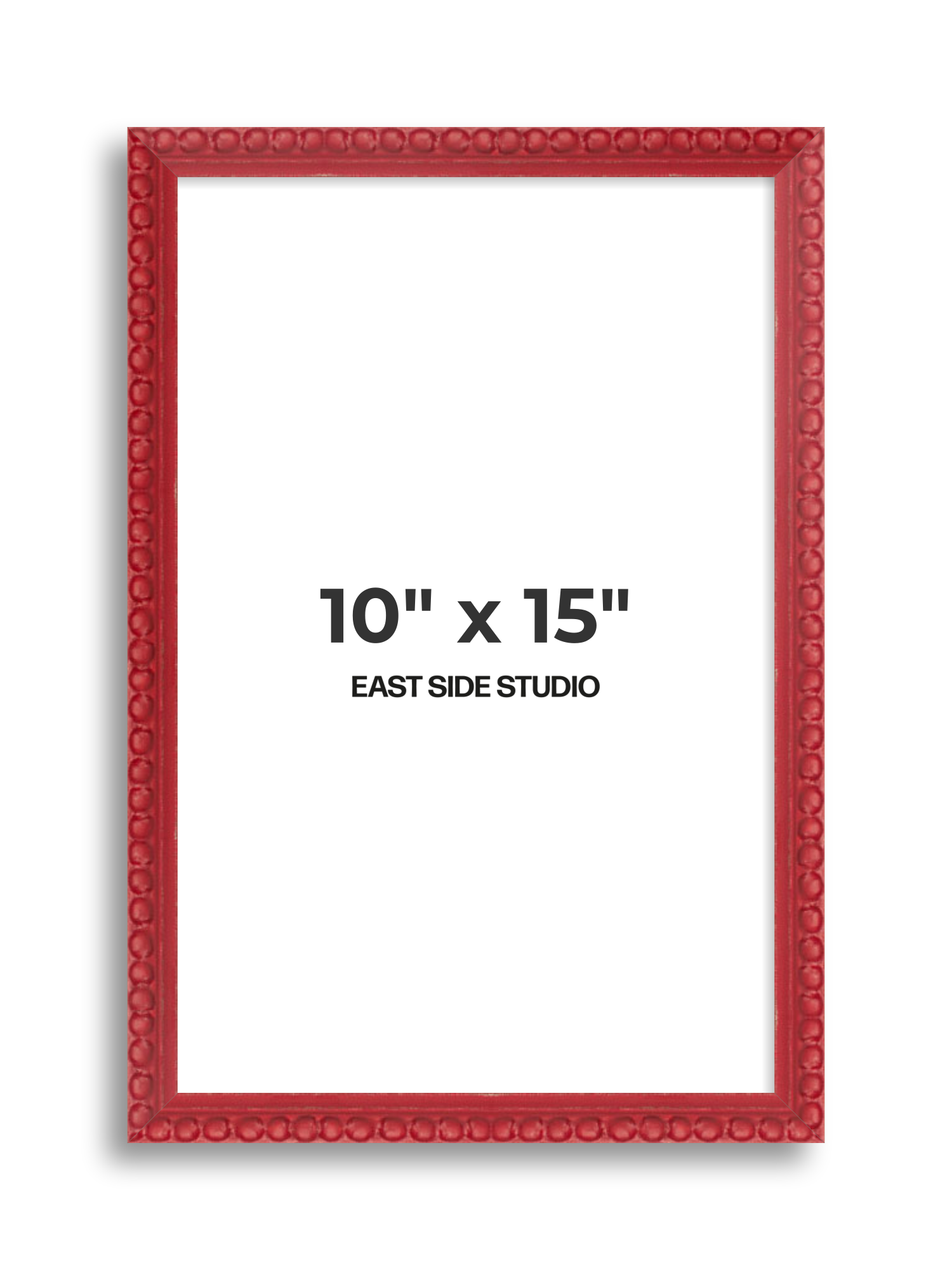 Cherry Red Bobbin 10" x 15" picture frame