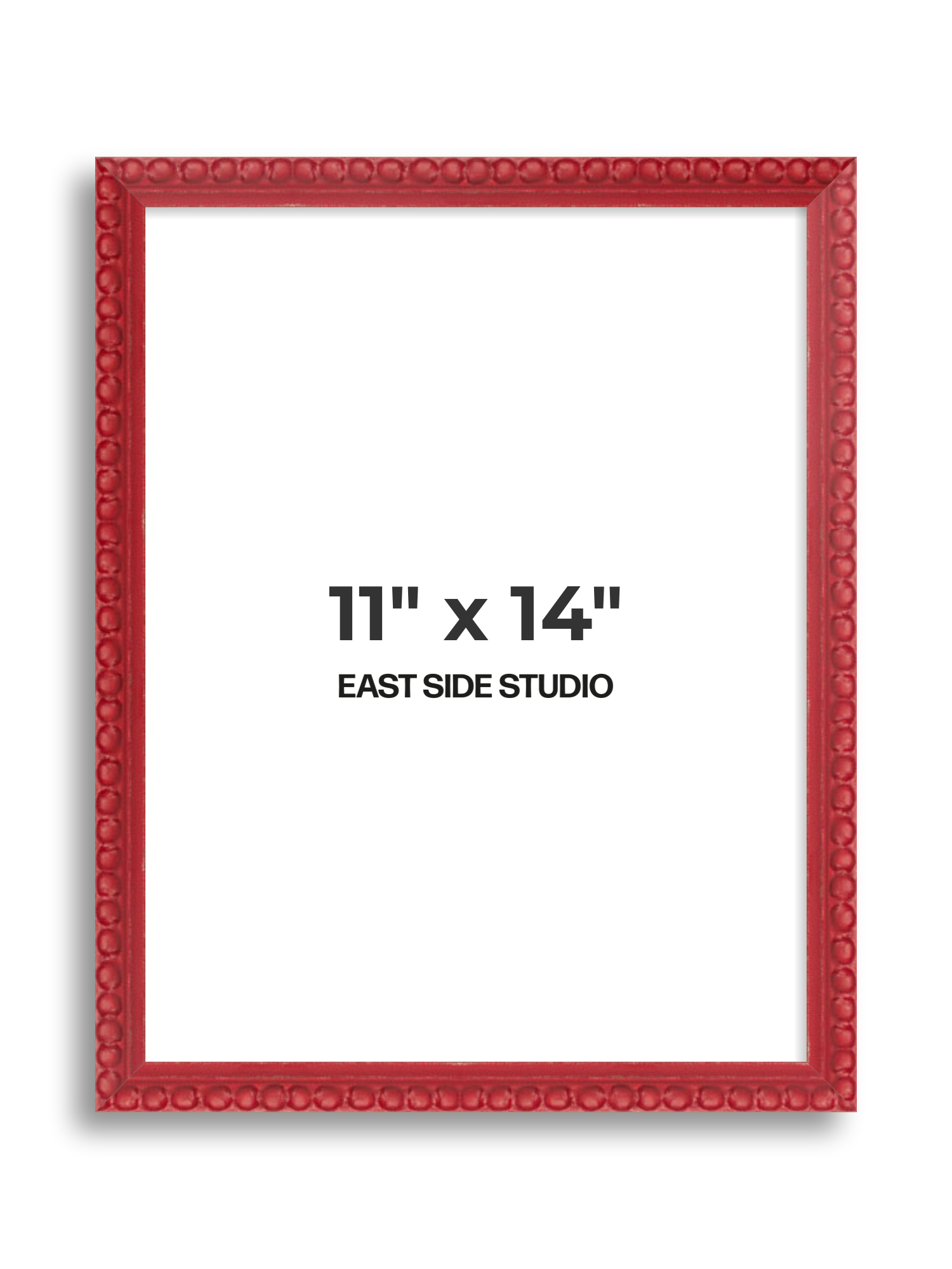 Cherry Red Bobbin 11" x 14" picture frame