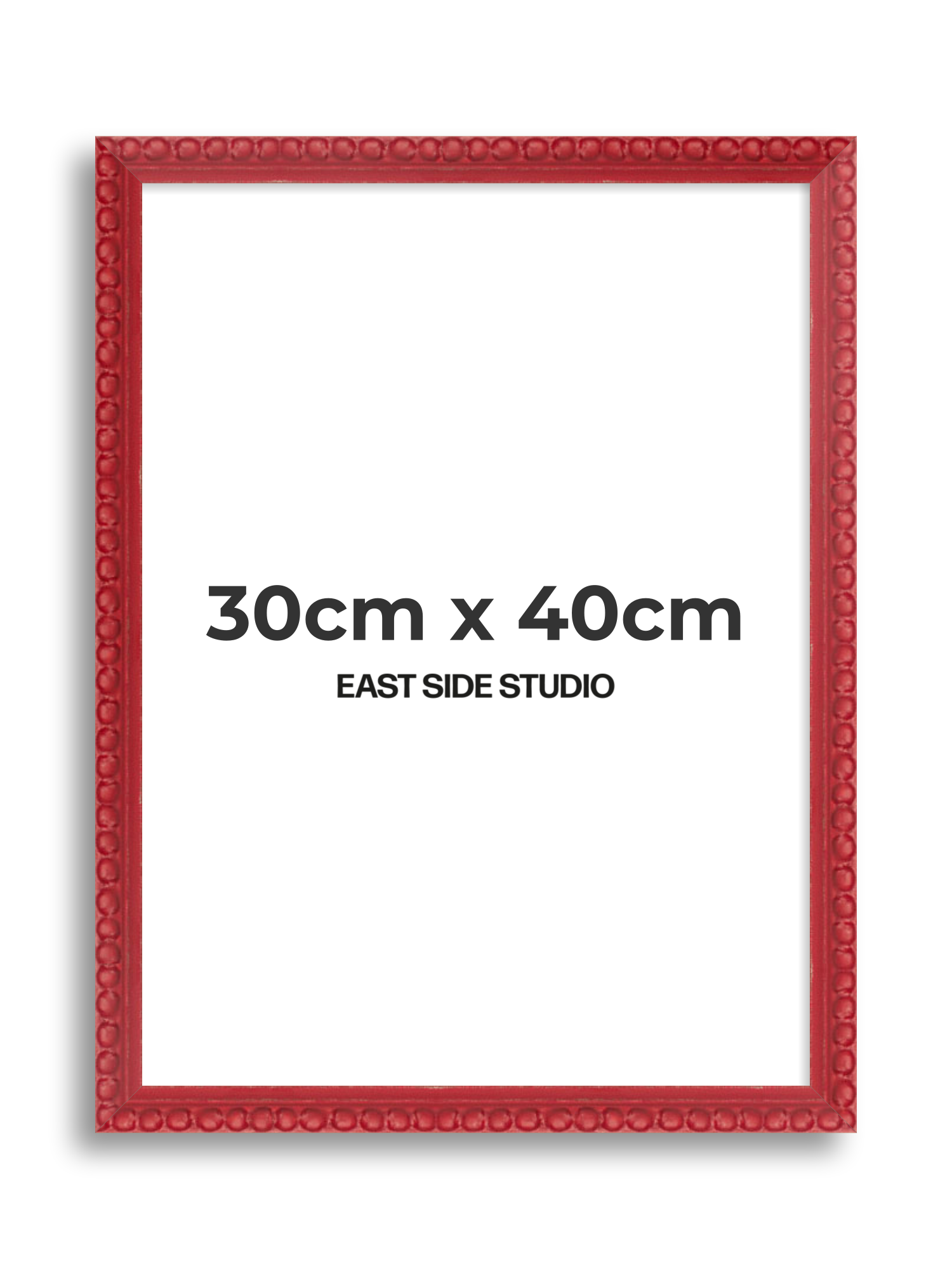 Cherry Red Bobbin 30cm x 40cm picture frame
