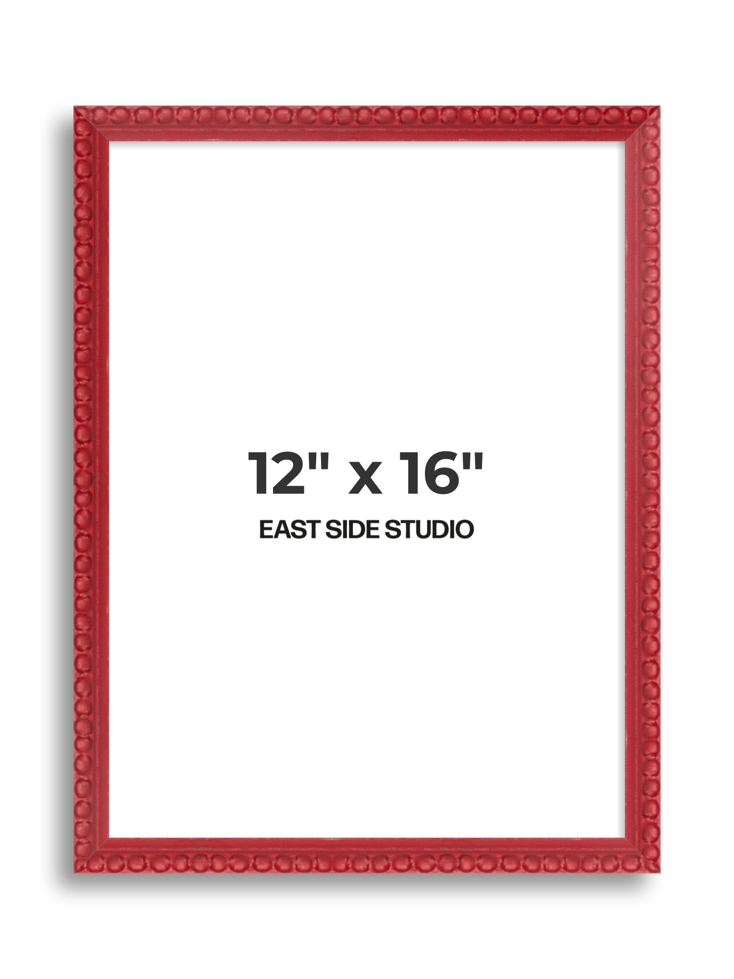 Cherry Red Bobbin 12" x 16" picture frame
