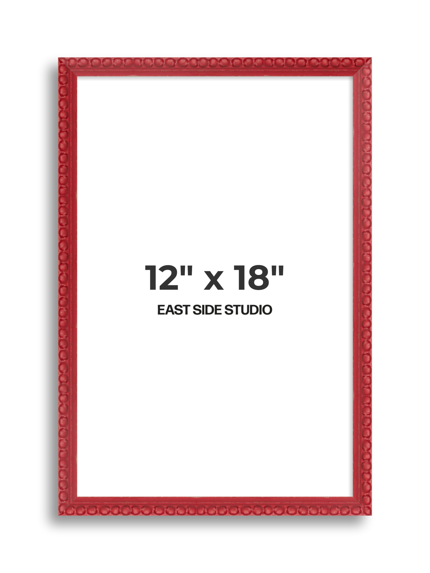 Cherry Red Bobbin 12" x 18" picture frame