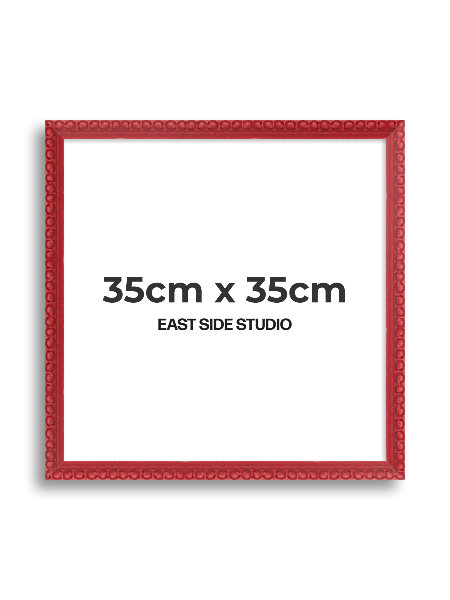 Cherry Red Bobbin 35cm x 35cm picture frame