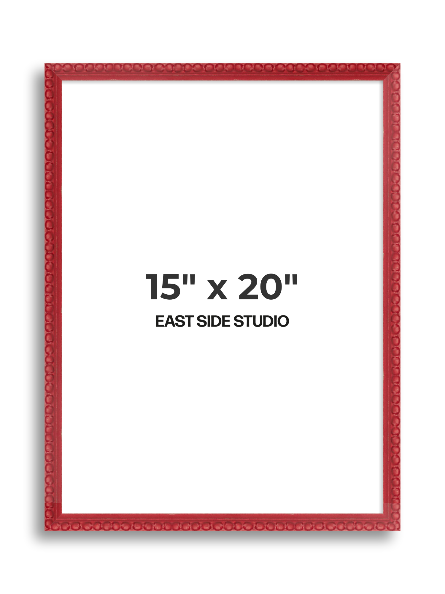 Cherry Red Bobbin 15" x 20" picture frame