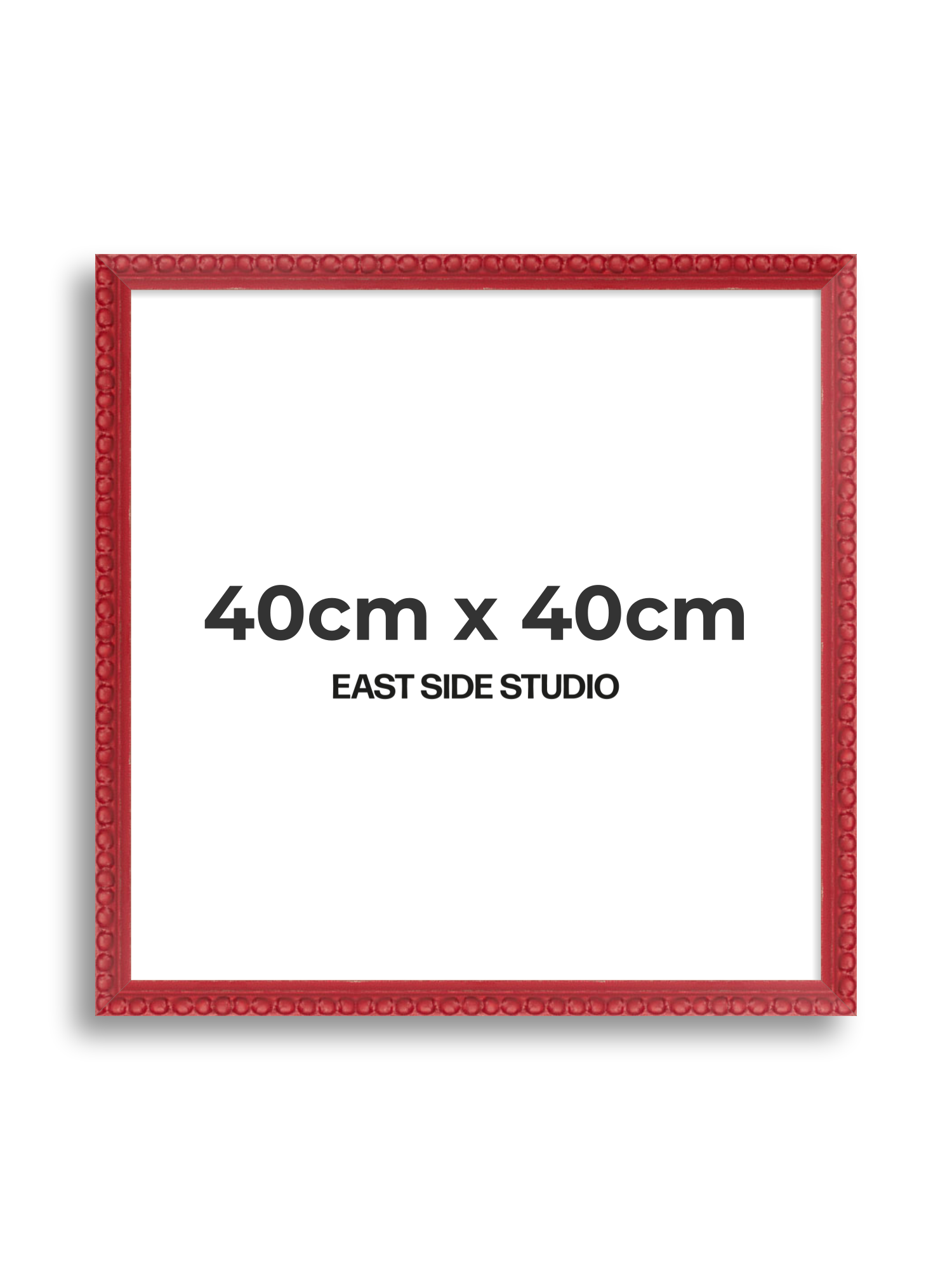 Cherry Red Bobbin 40cm x 40cm picture frame