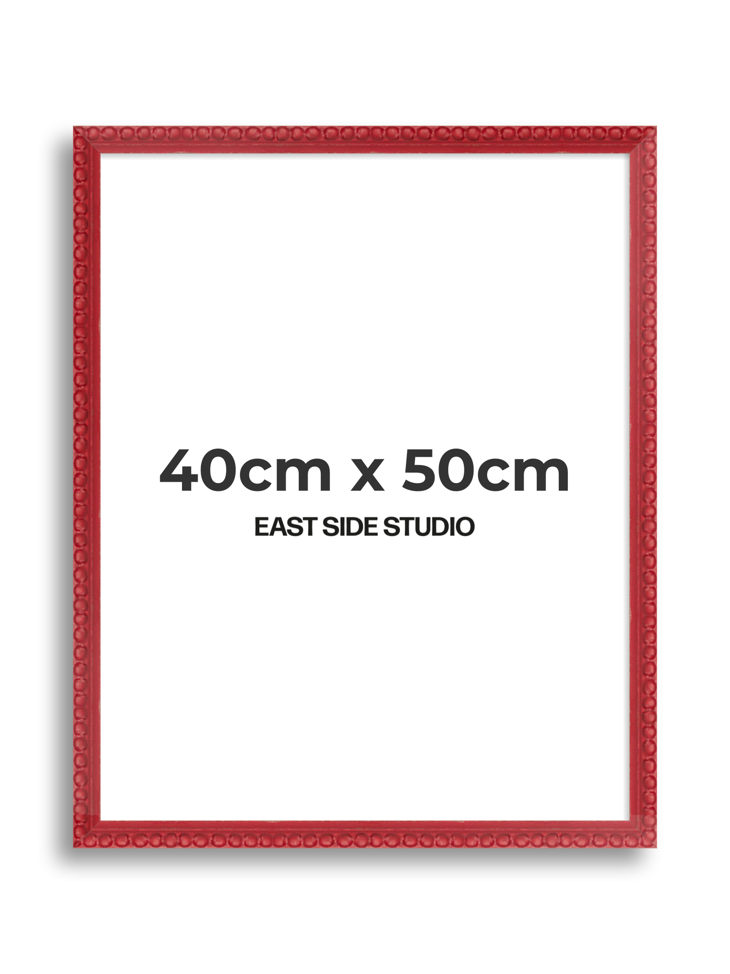 Cherry Red Bobbin 40cm x 50cm picture frame