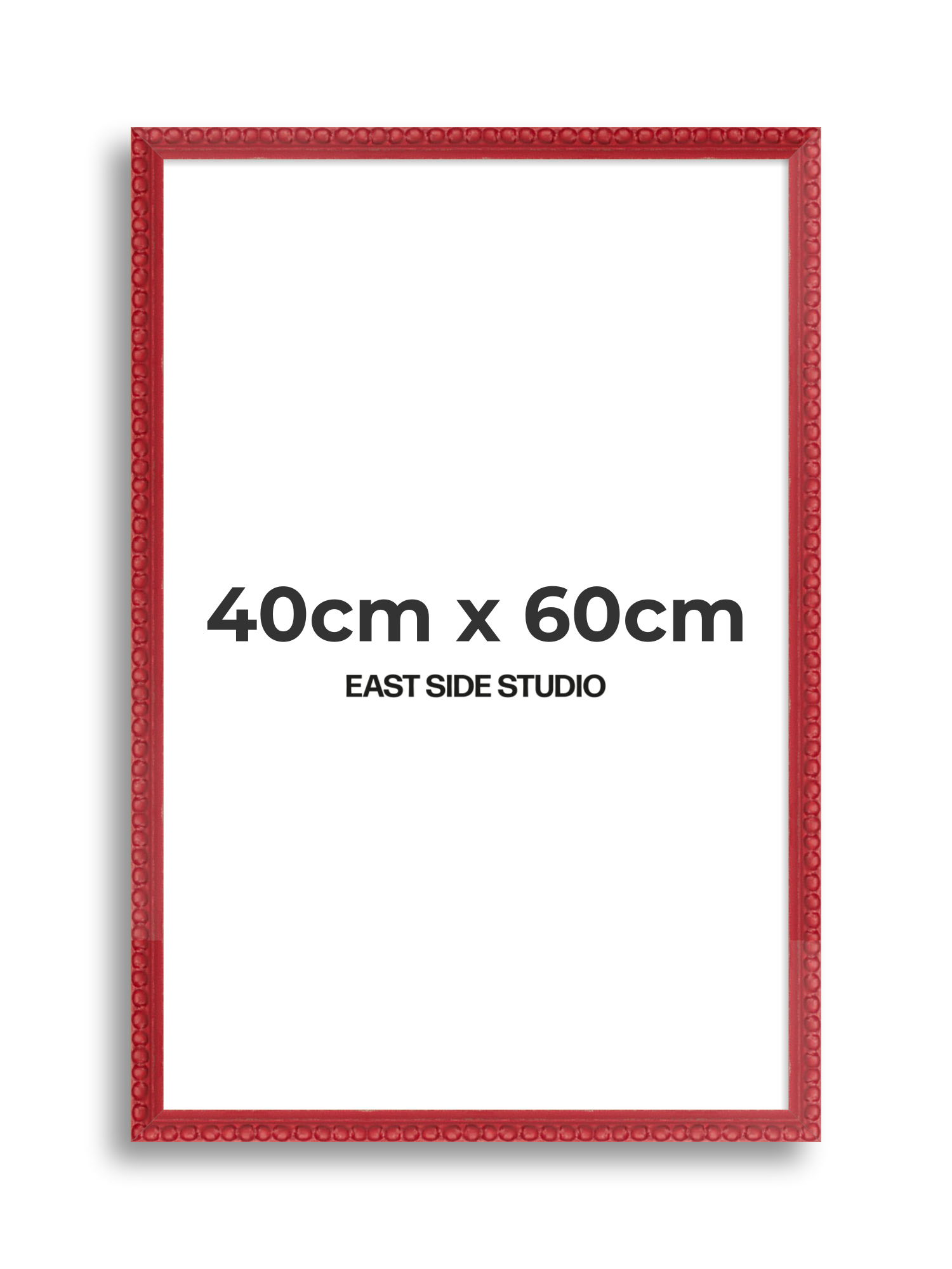 Cherry Red Bobbin 40cm x 60cm picture frame