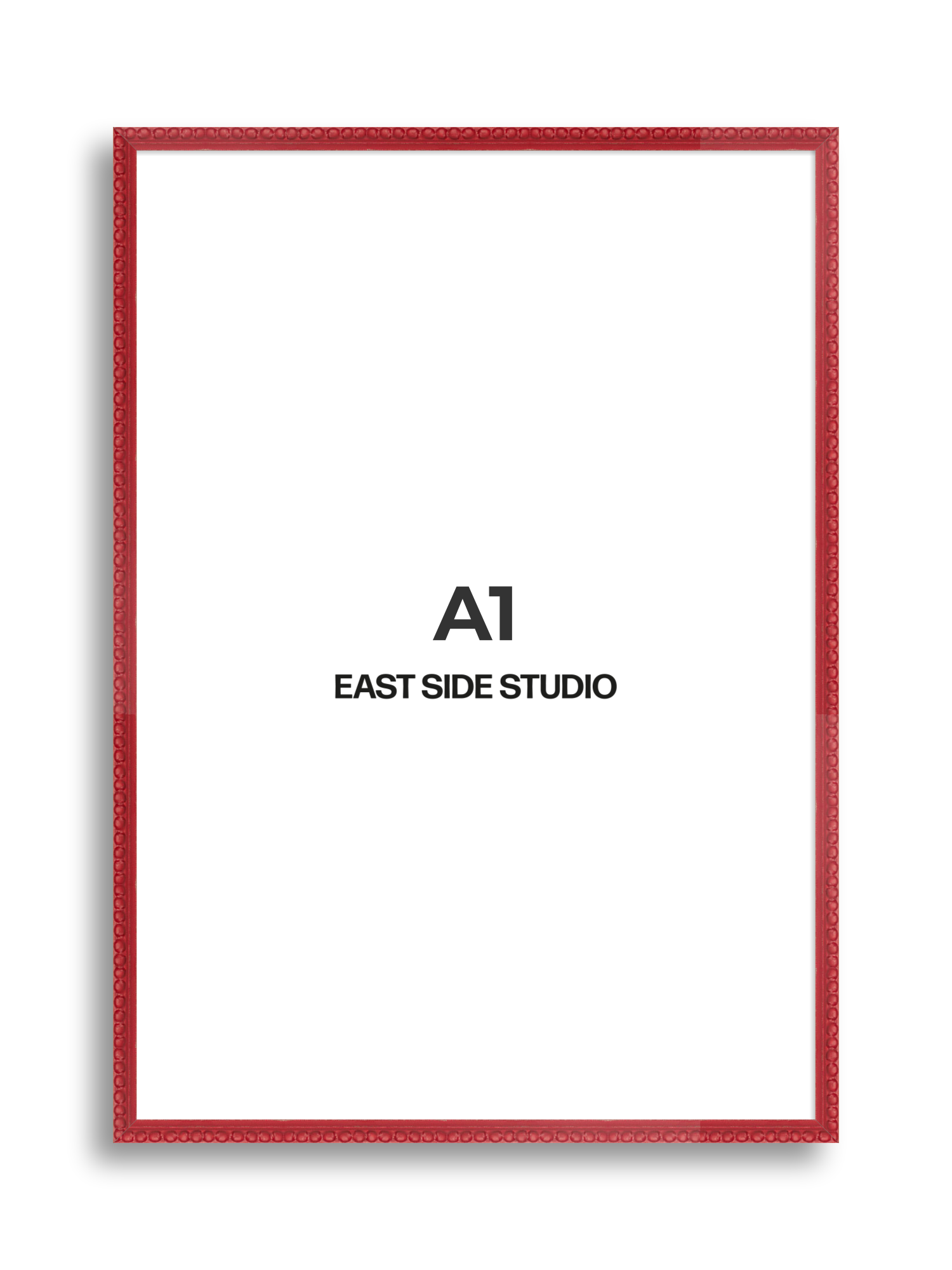 Cherry Red Bobbin A1 picture frame
