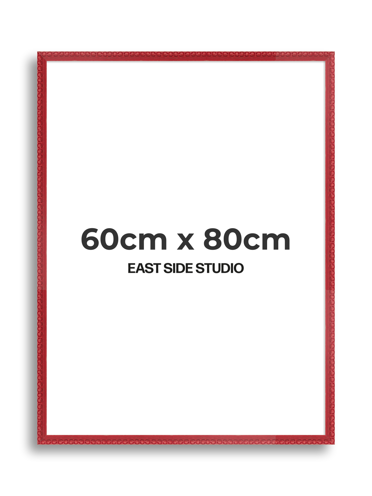 Cherry Red Bobbin 60cm x 80cm picture frame