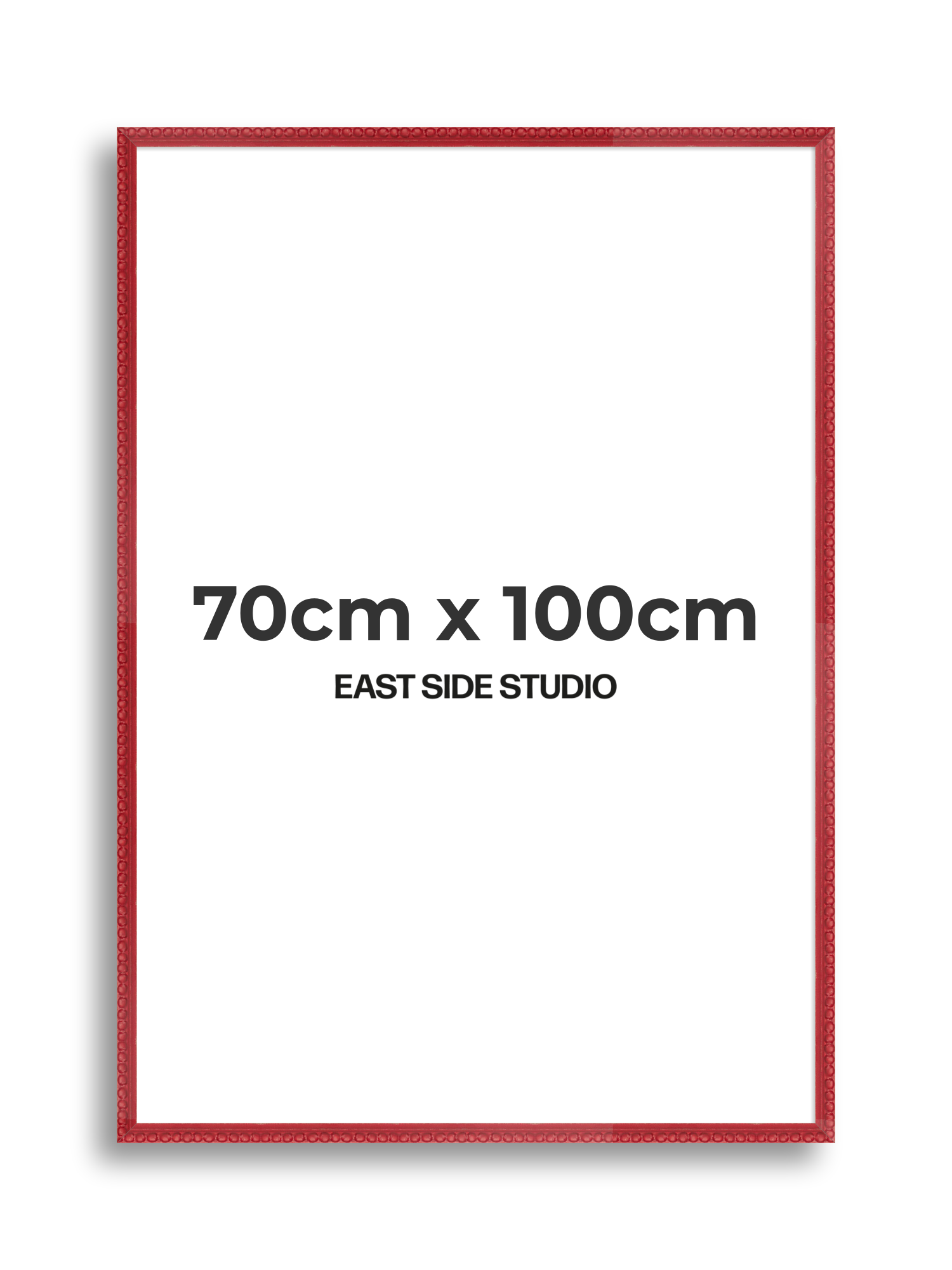 Cherry Red Bobbin 70cm x 100cm picture frame