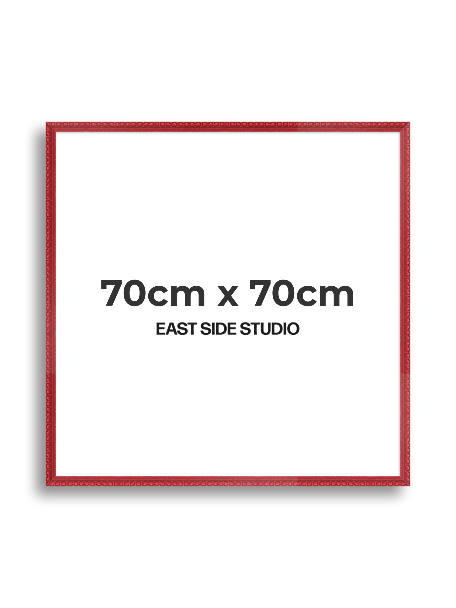 Cherry Red Bobbin 70cm x 70cm picture frame