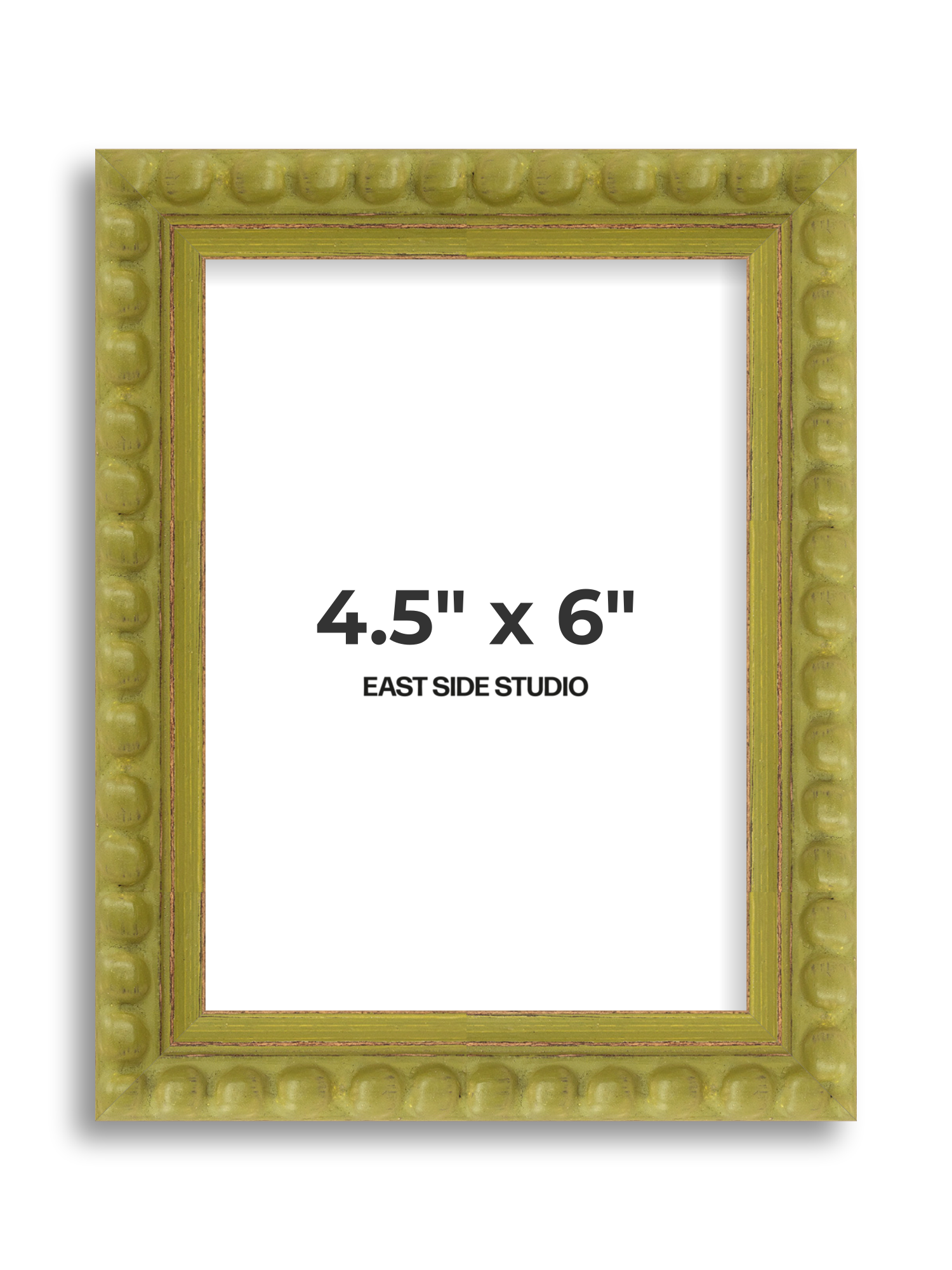 Olive Bobbin 4.5" x 6" picture frame