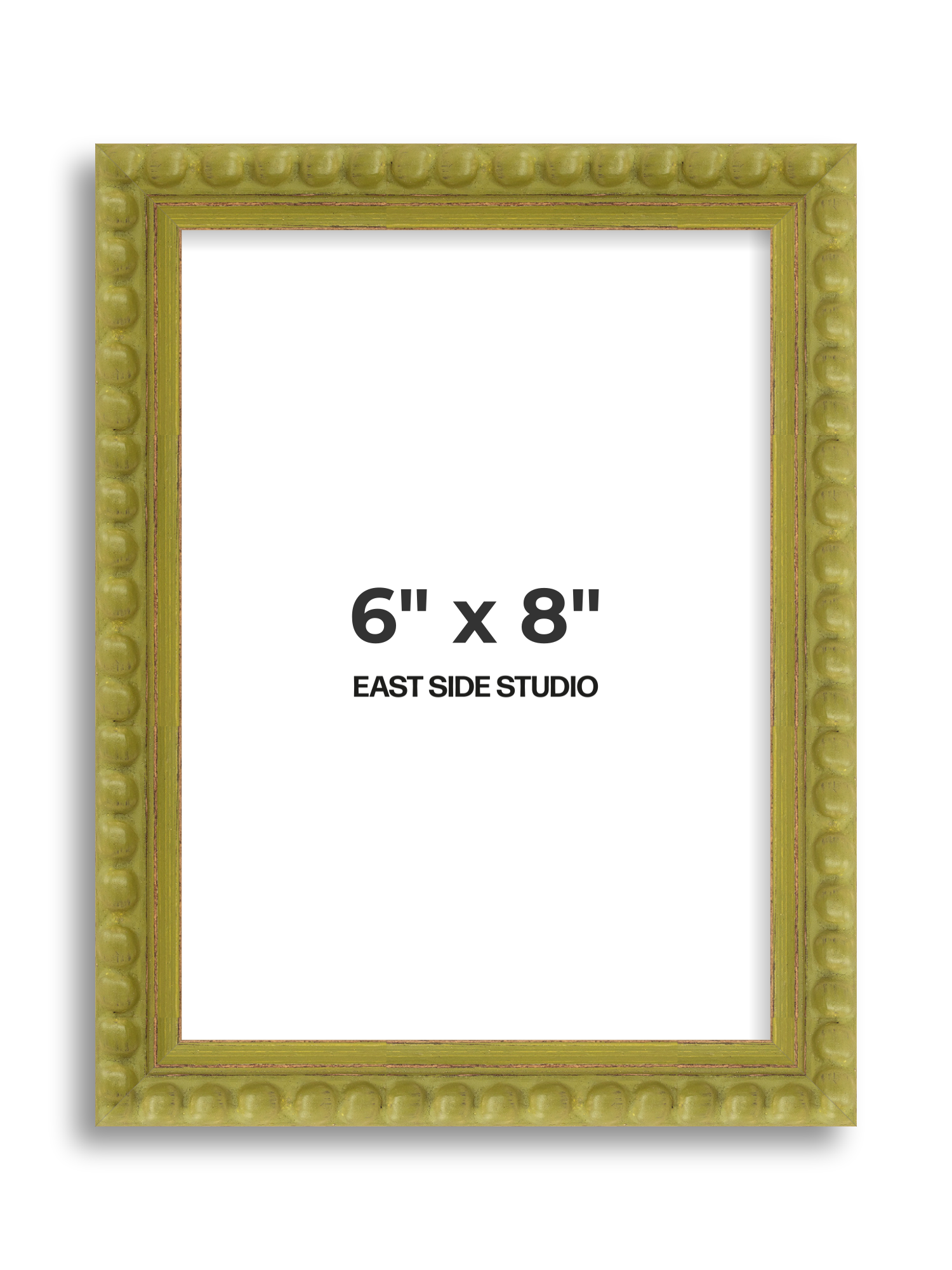 Olive Bobbin 6" x 8" picture frame