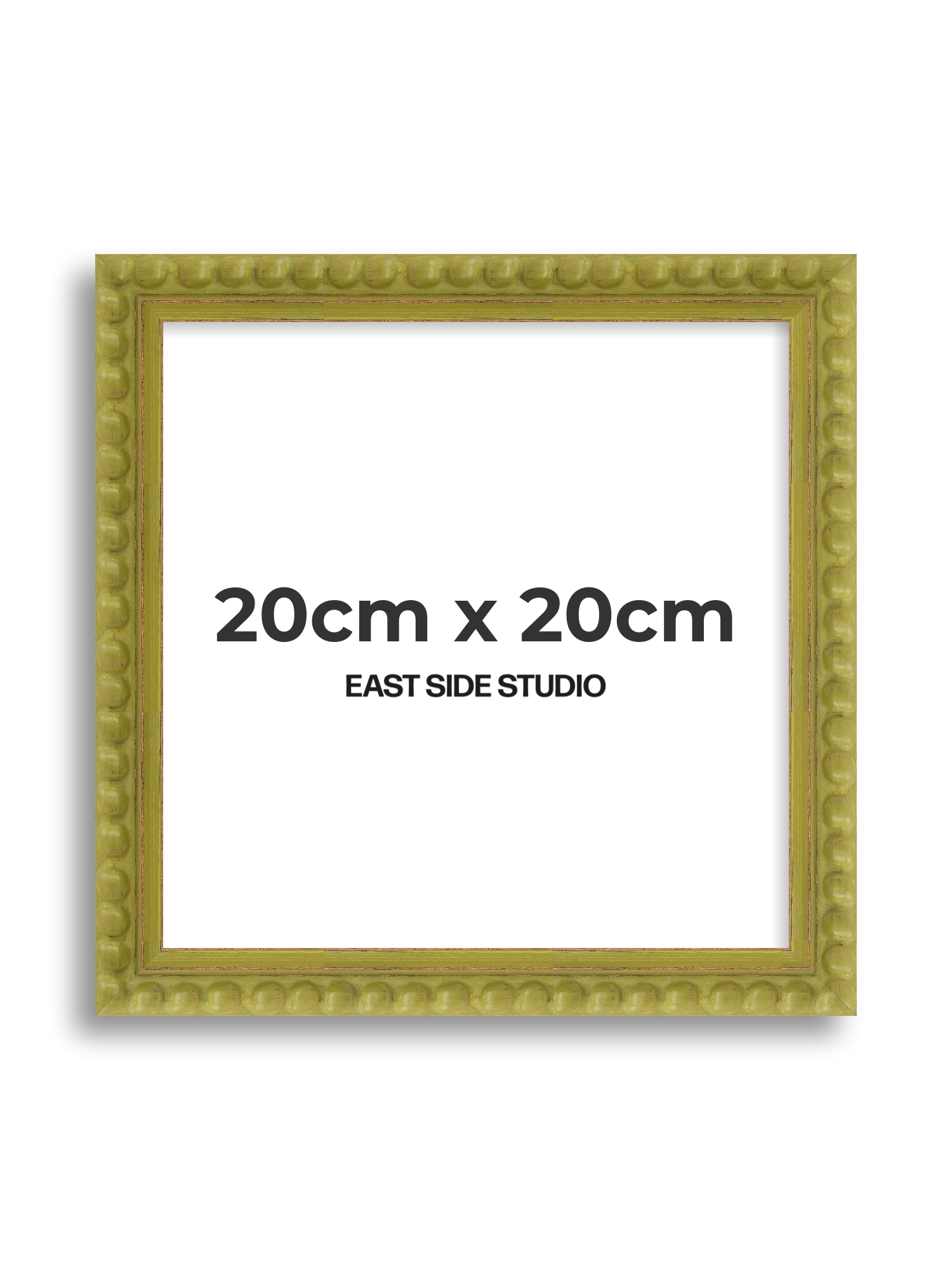Olive Bobbin 20cm x 20cm picture frame