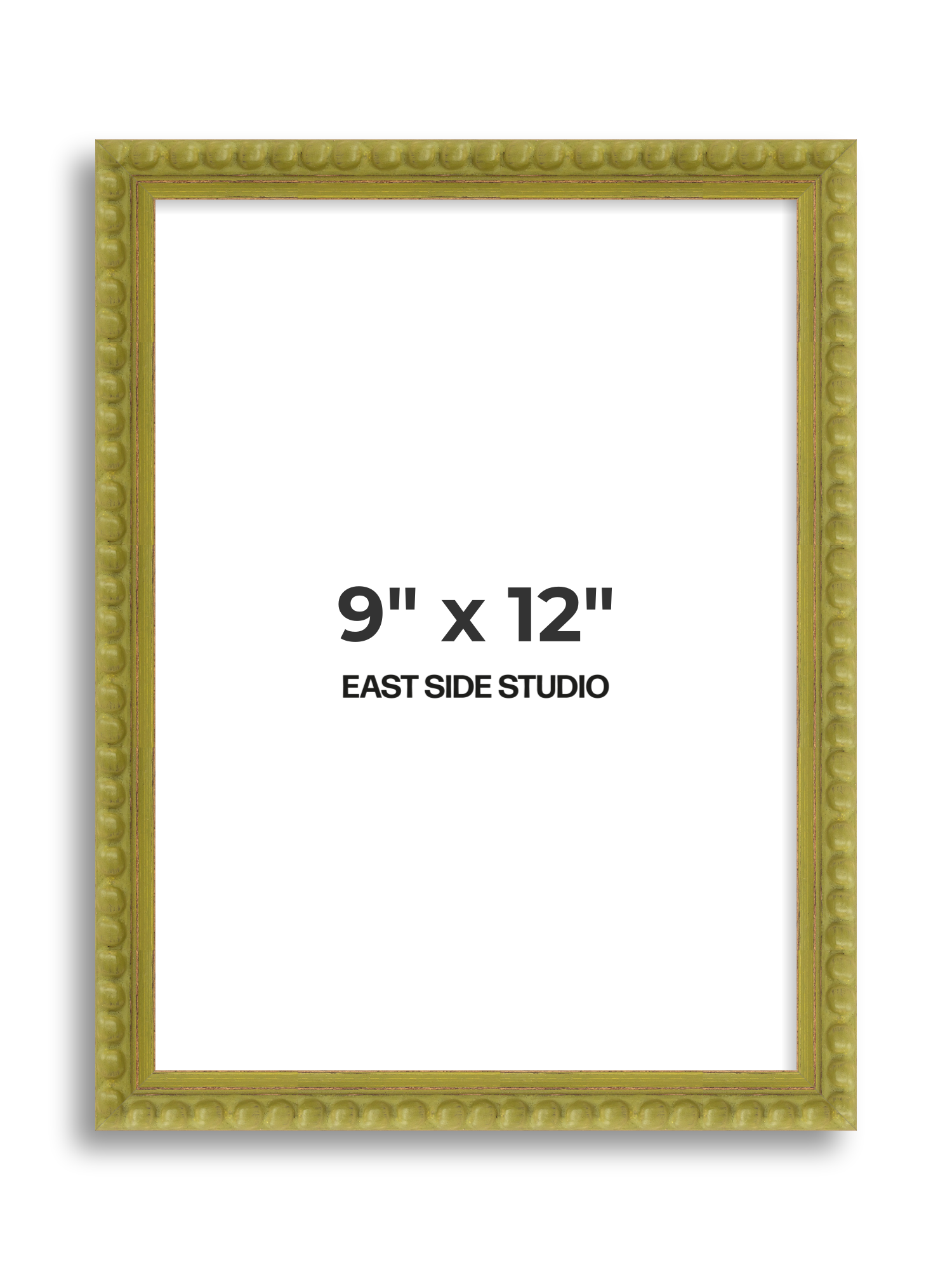 Olive Bobbin 9" x 12" picture frame