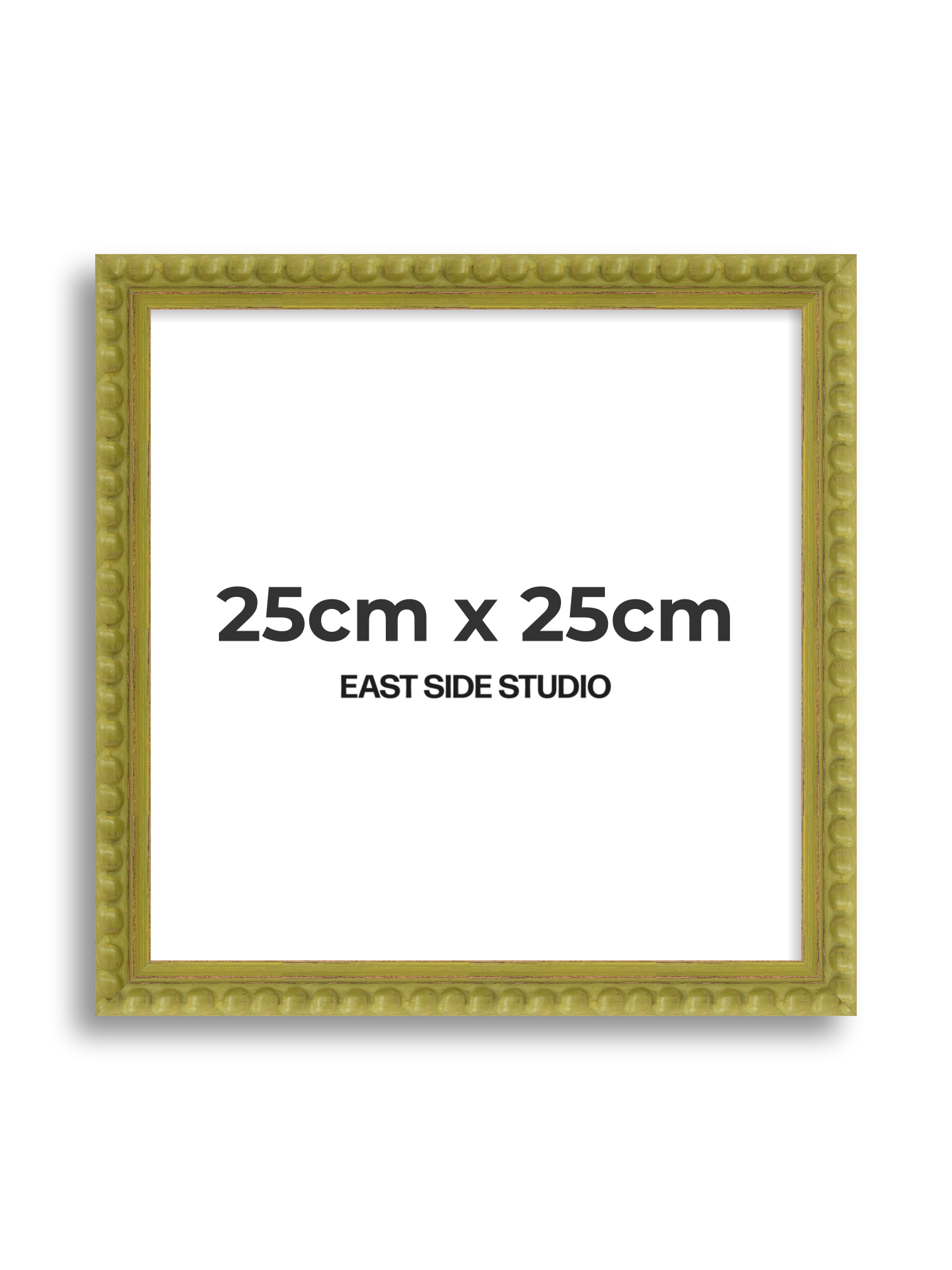 Olive Bobbin 25cm x 25cm picture frame