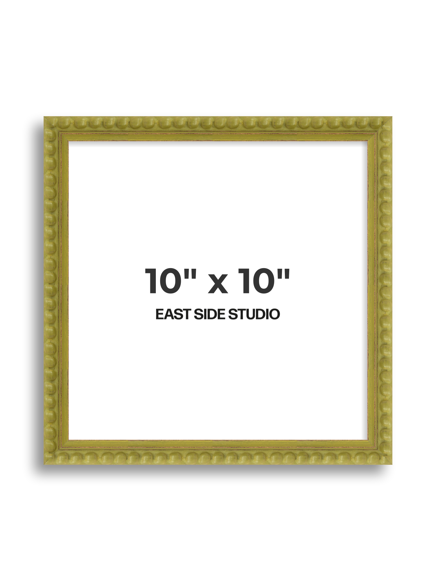 Olive Bobbin 10" x 10" picture frame