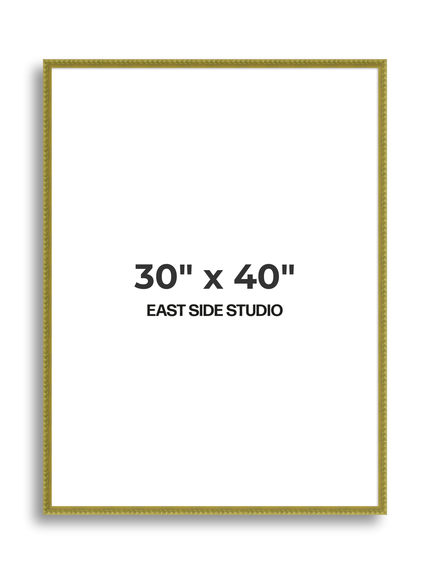Olive Bobbin 30" x 40" picture frame