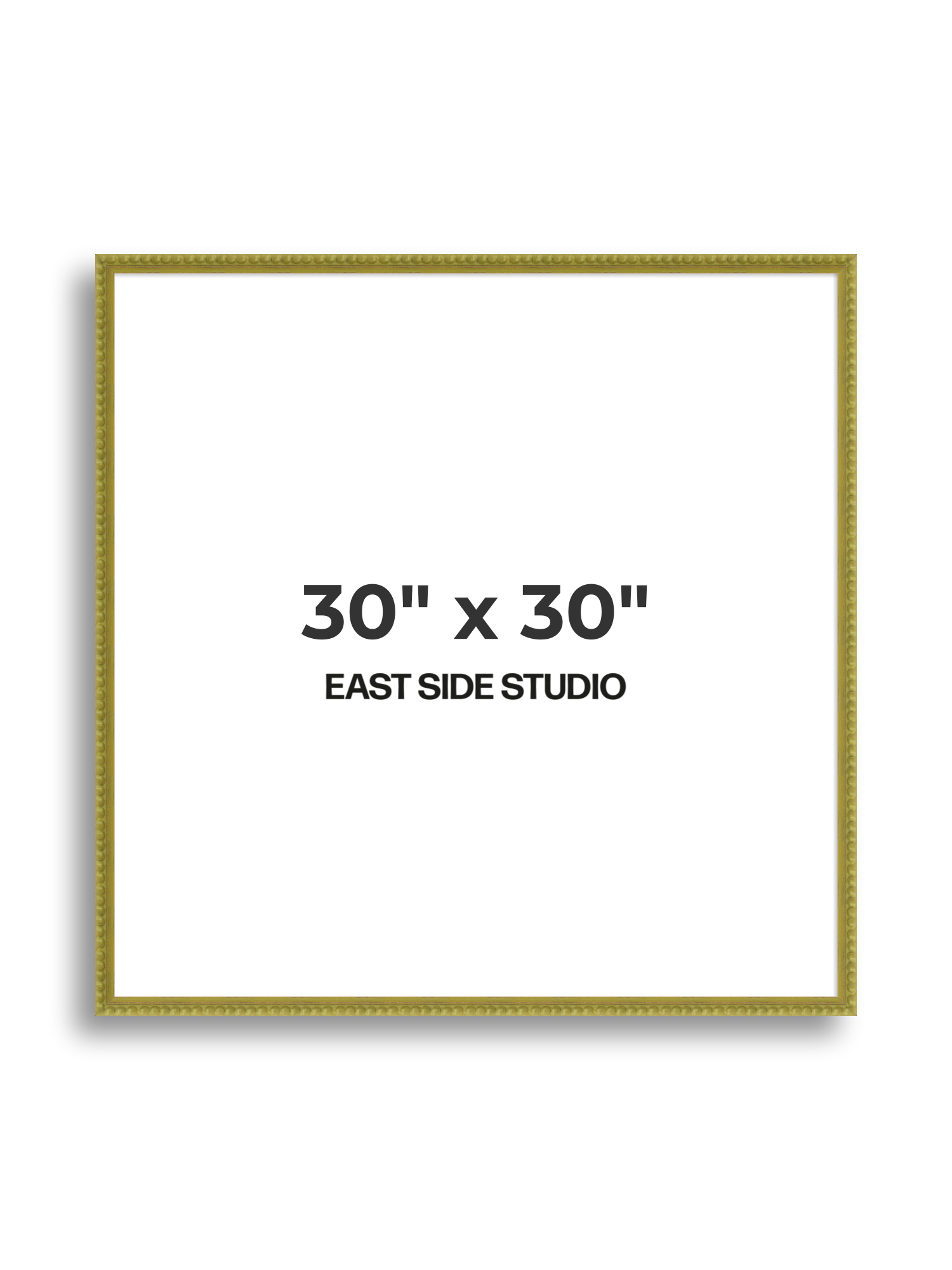 Olive Bobbin 30" x 30" picture frame