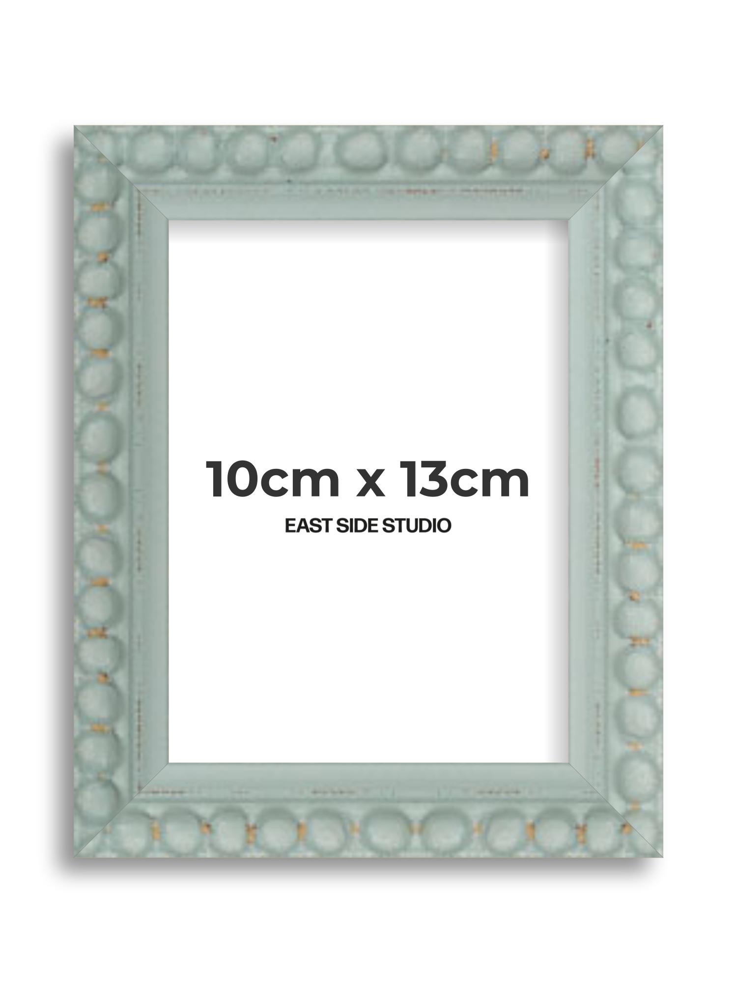 Sea Foam Grey Bobbin 10cm x 13cm picture frame