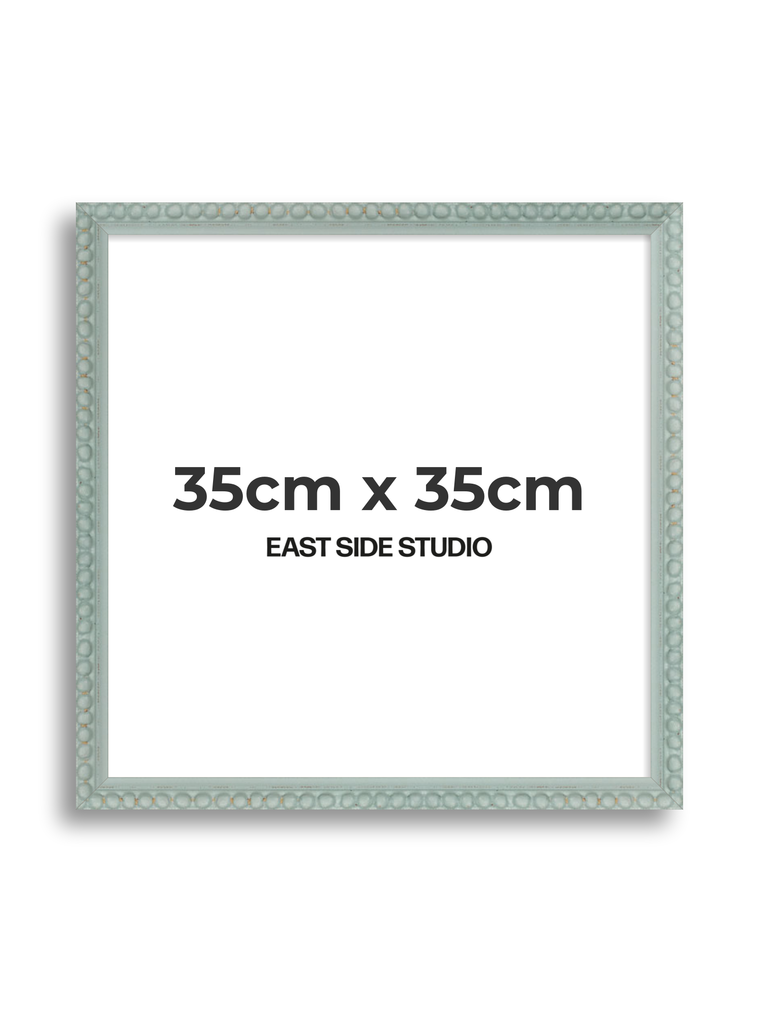 Sea Foam Grey Bobbin 35cm x 35cm picture frame